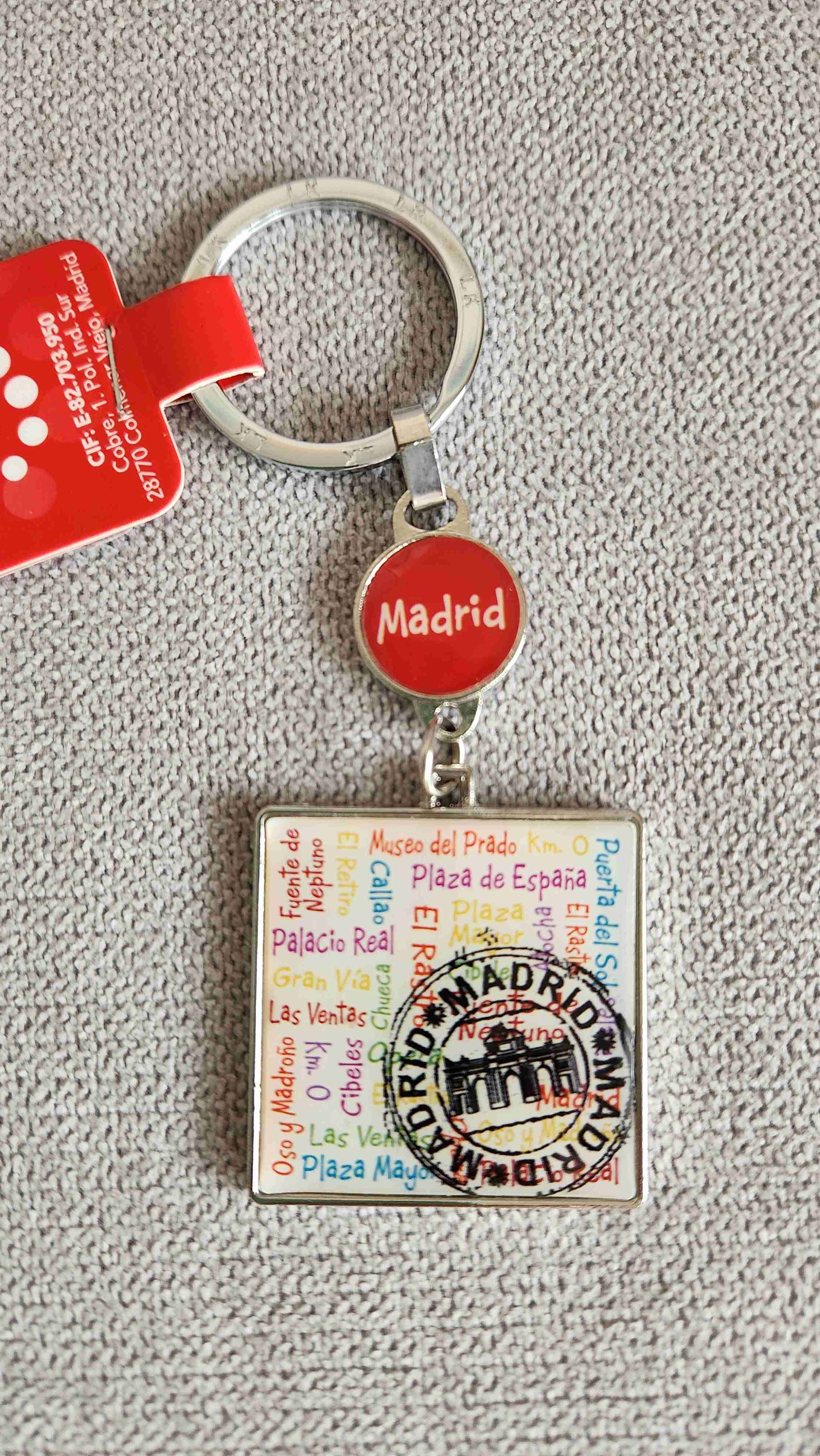 Llavero Madrid nuevo - miniatura 2
