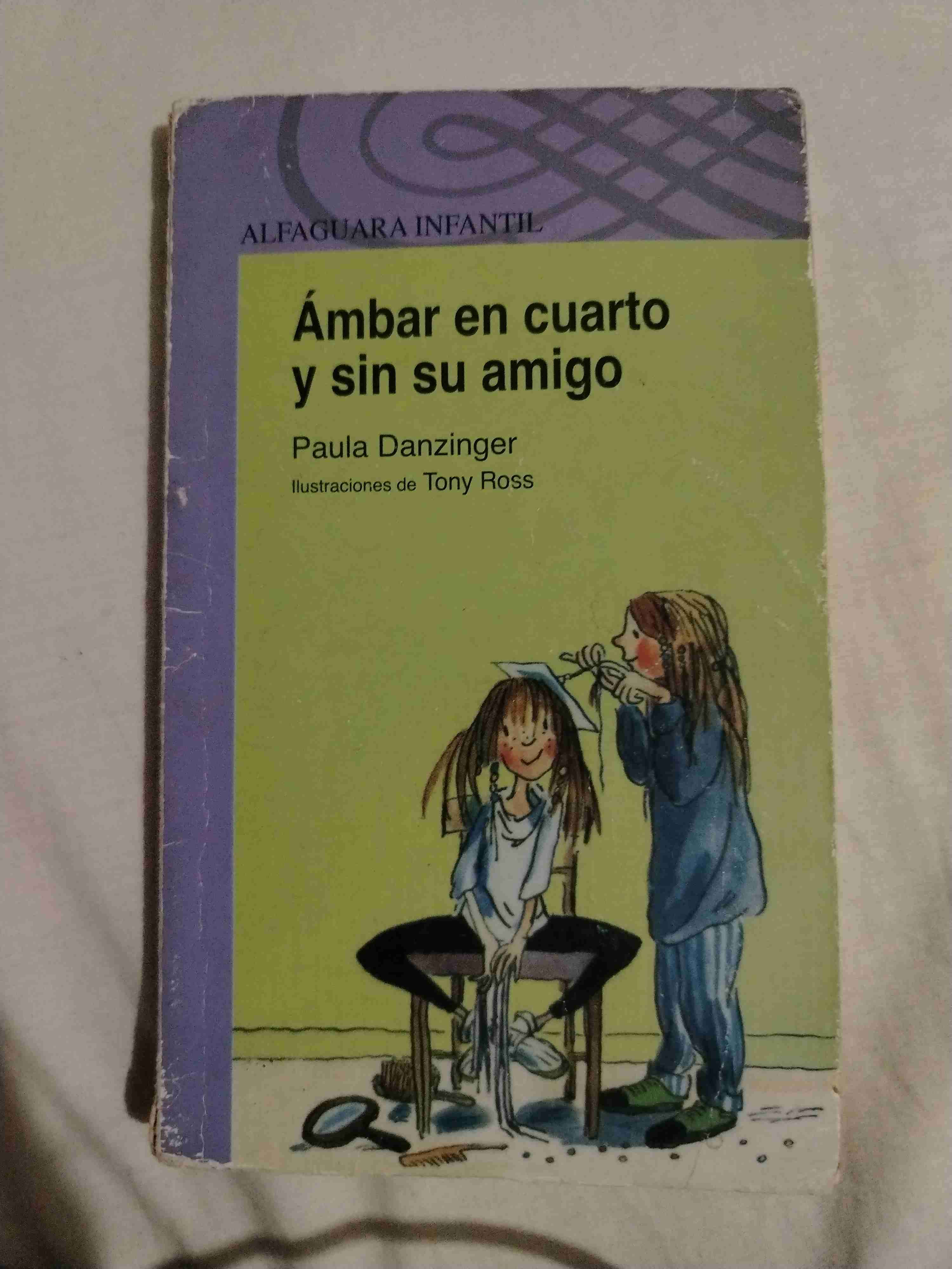 Libro Ámbar en cuarto y sin su amigo