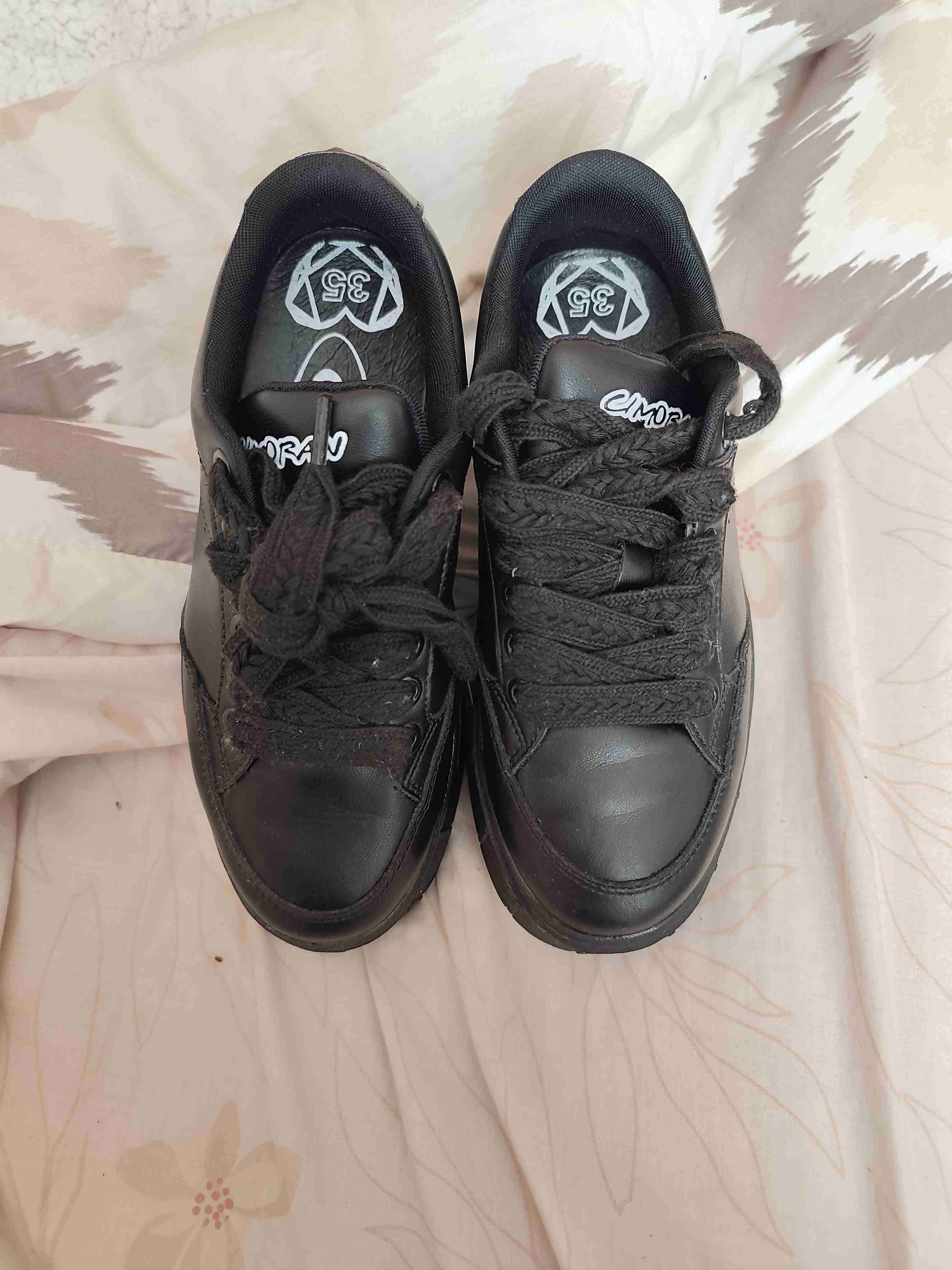 Botines negros forrados / Zapatos C-Moran - miniatura 4