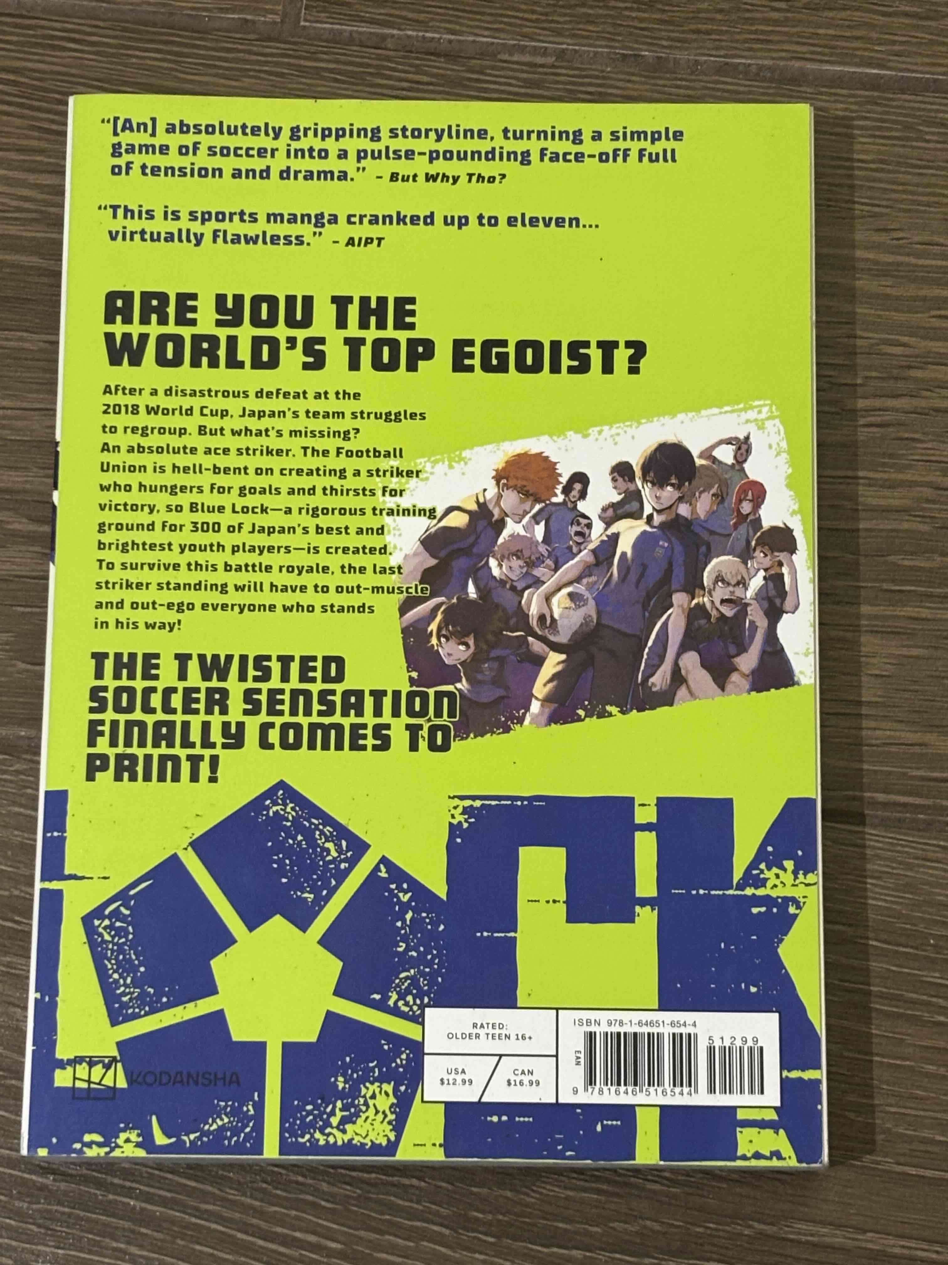 Manga Blue Lock Vol. 1 - miniatura 2