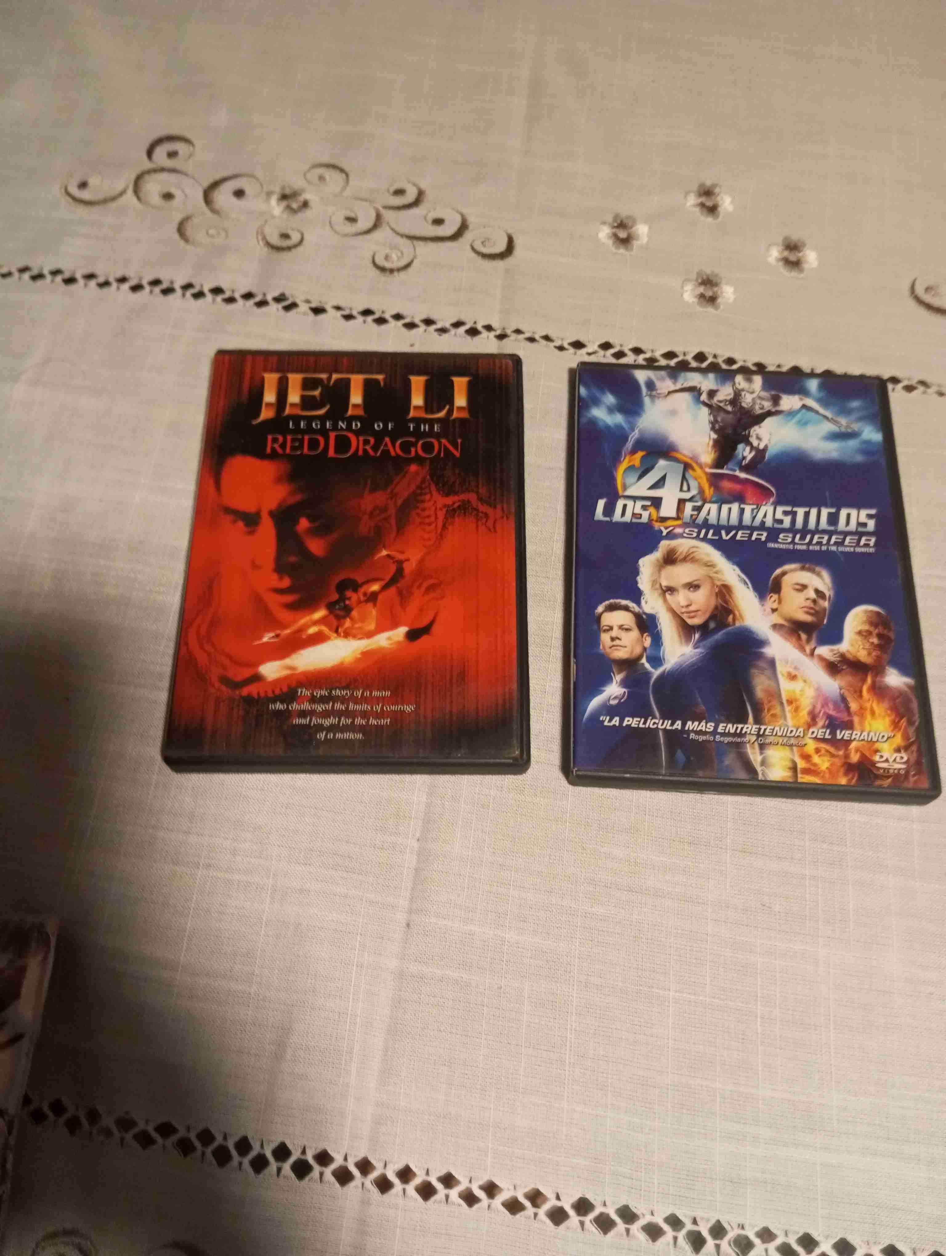 Pack DVDs Originales: Jet Li + Los 4 Fantásticos - miniatura 1