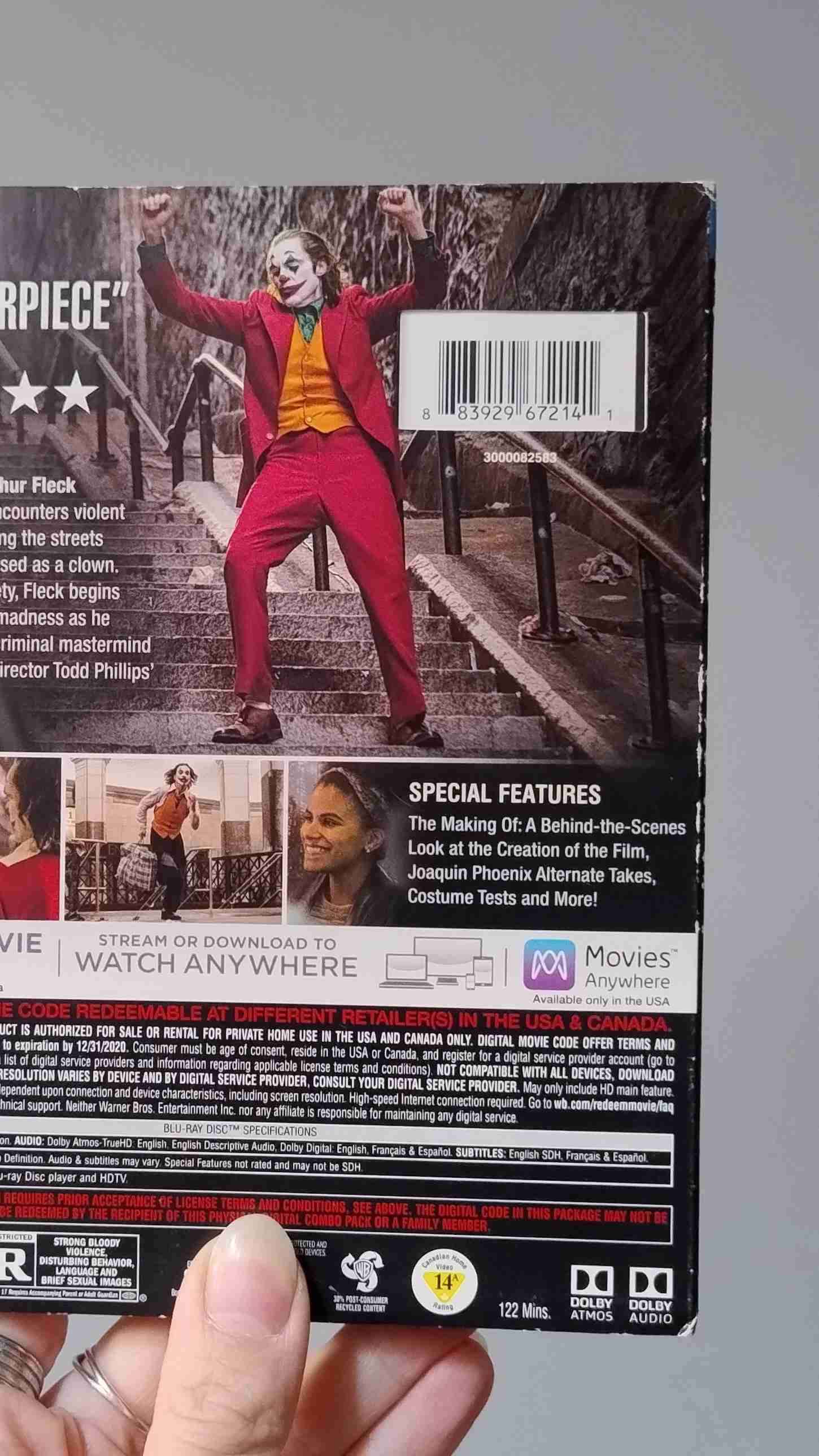 Película Joker en Blu-ray, DVD y código digital - miniatura 4