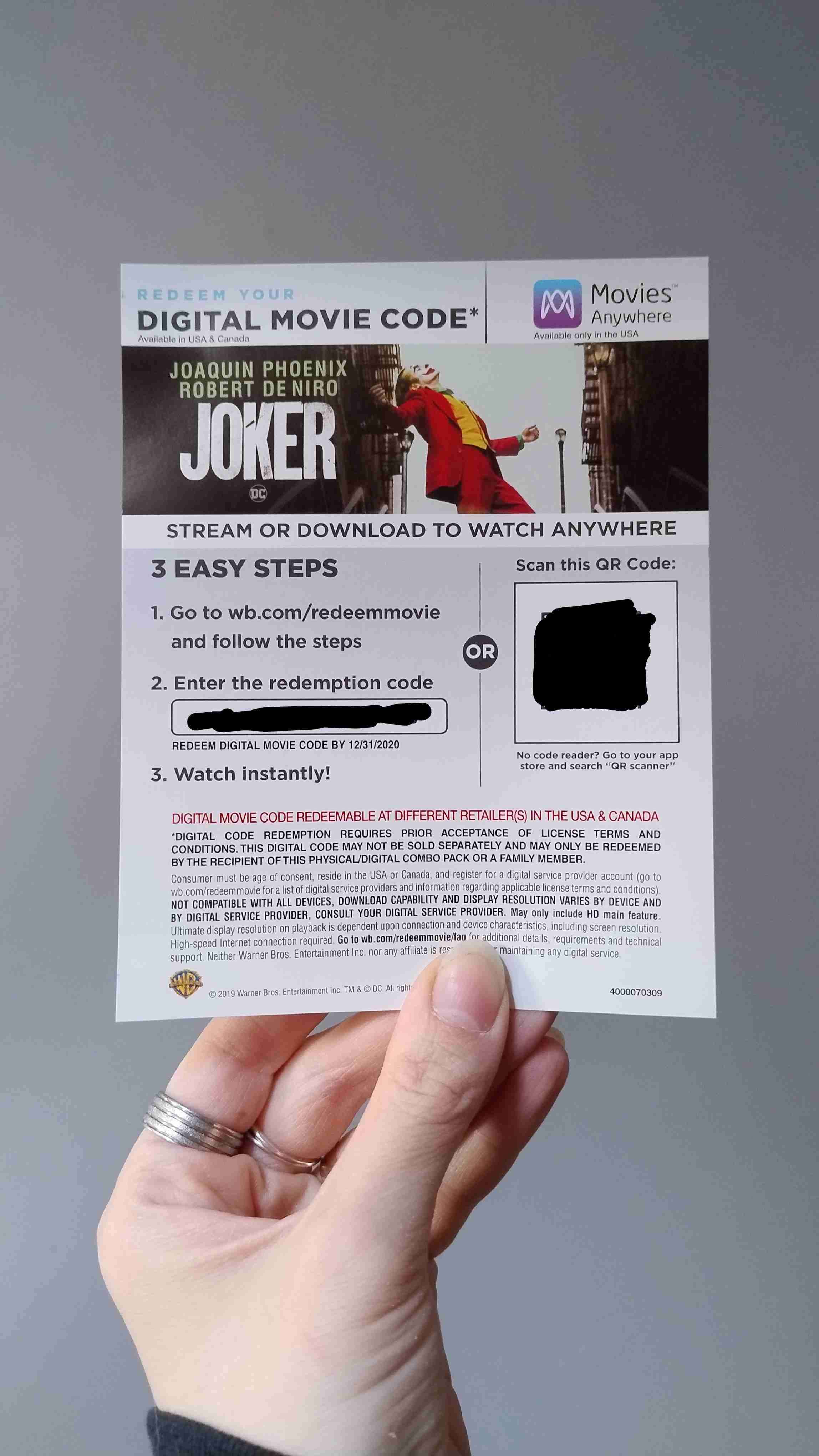 Película Joker en Blu-ray, DVD y código digital - miniatura 6