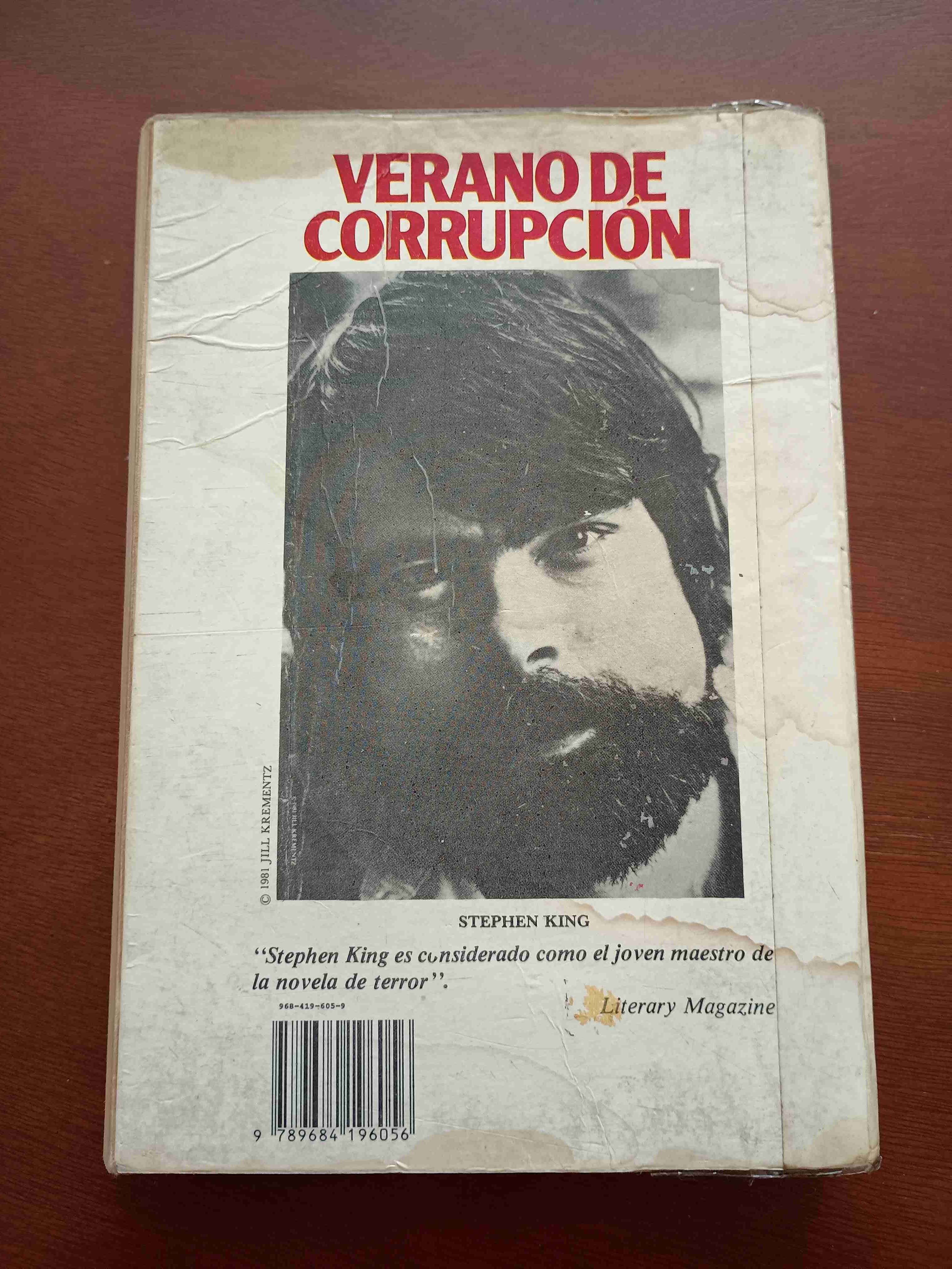 Libro 'Verano de Corrupción' Stephen King - miniatura 2