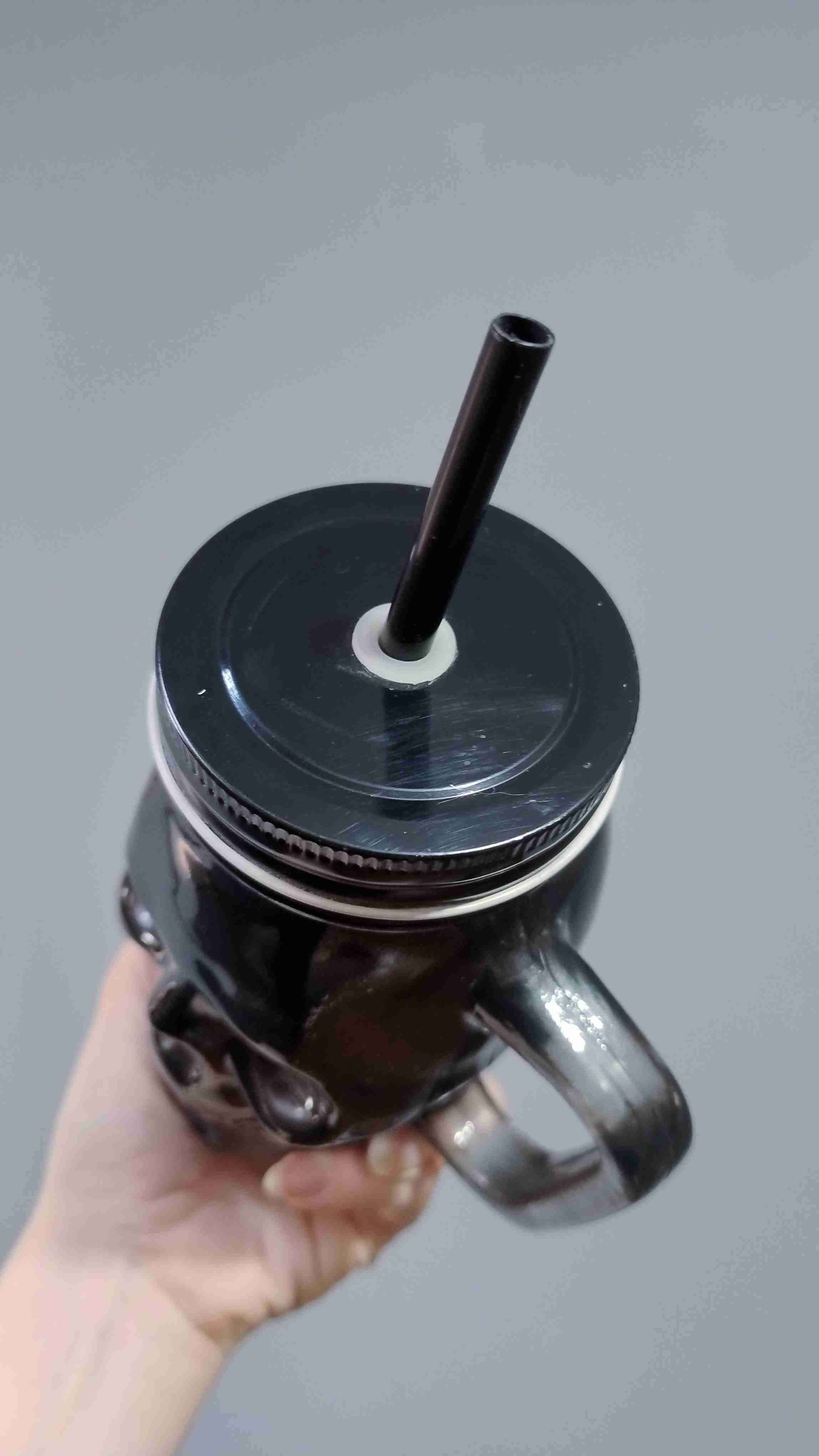 Vasos de calavera con bombillas - miniatura 2