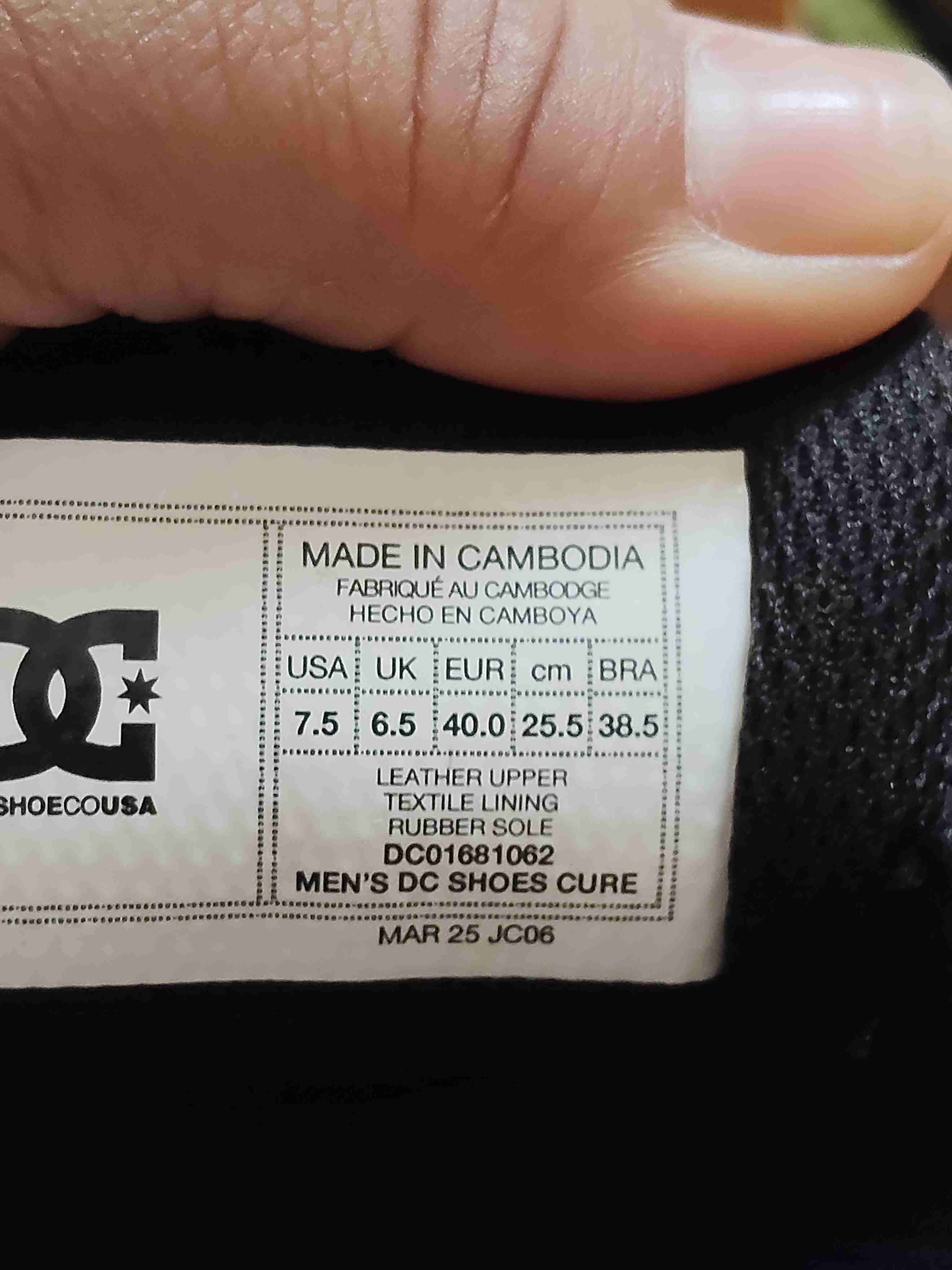 Zapatillas DC negras - miniatura 2