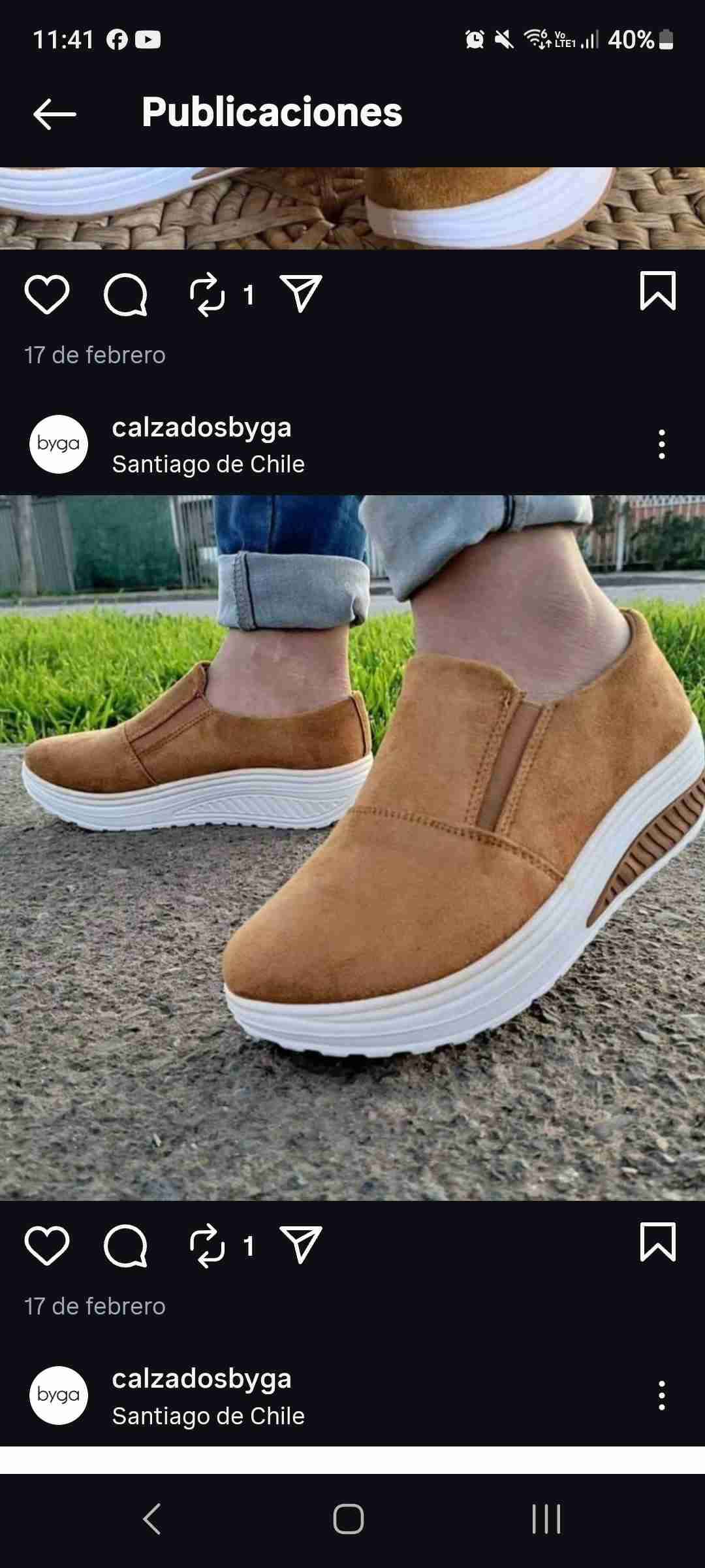 Zapatillas camel con plataforma