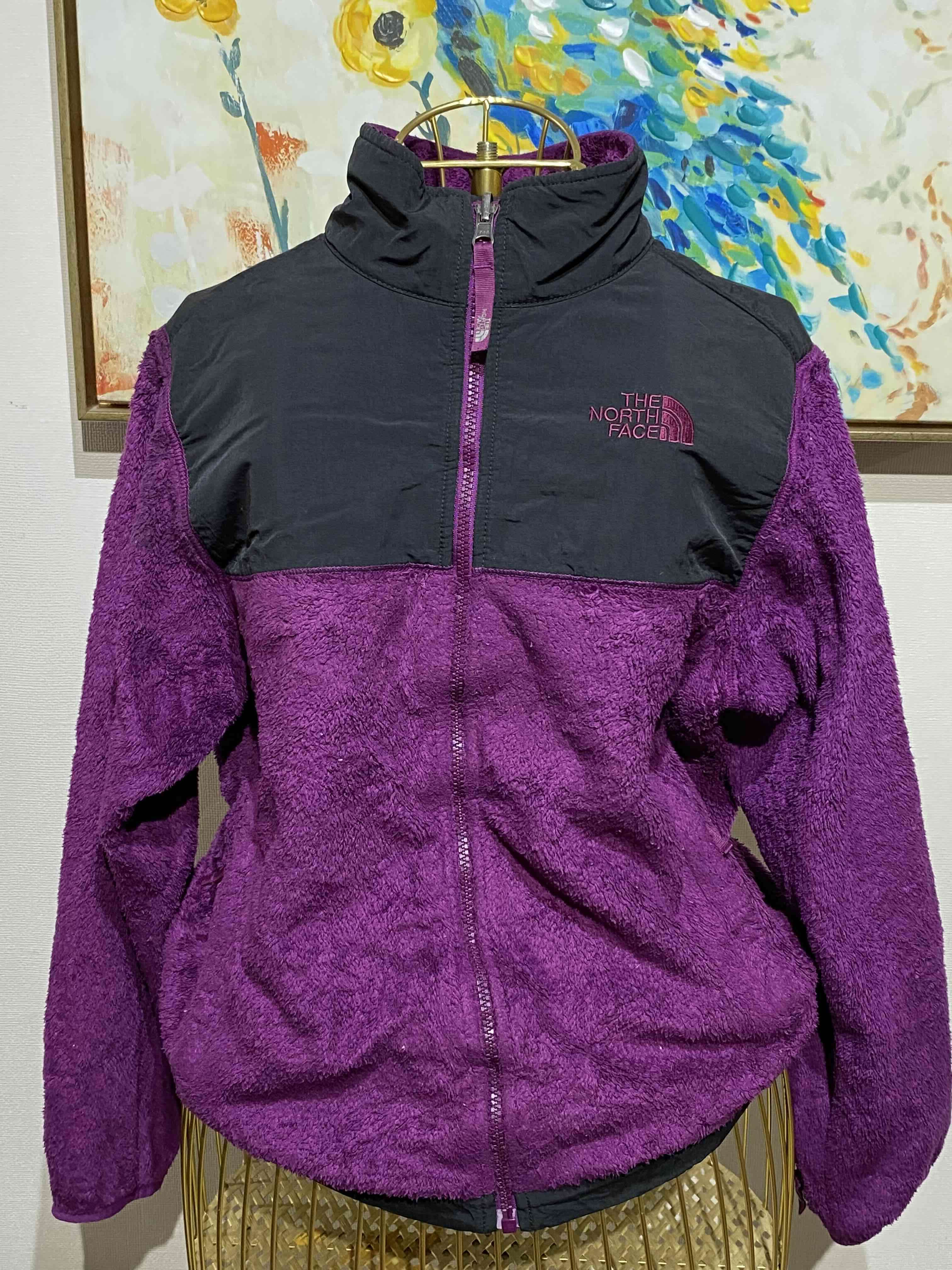 The North Face, Polar morado con cierre - miniatura 1