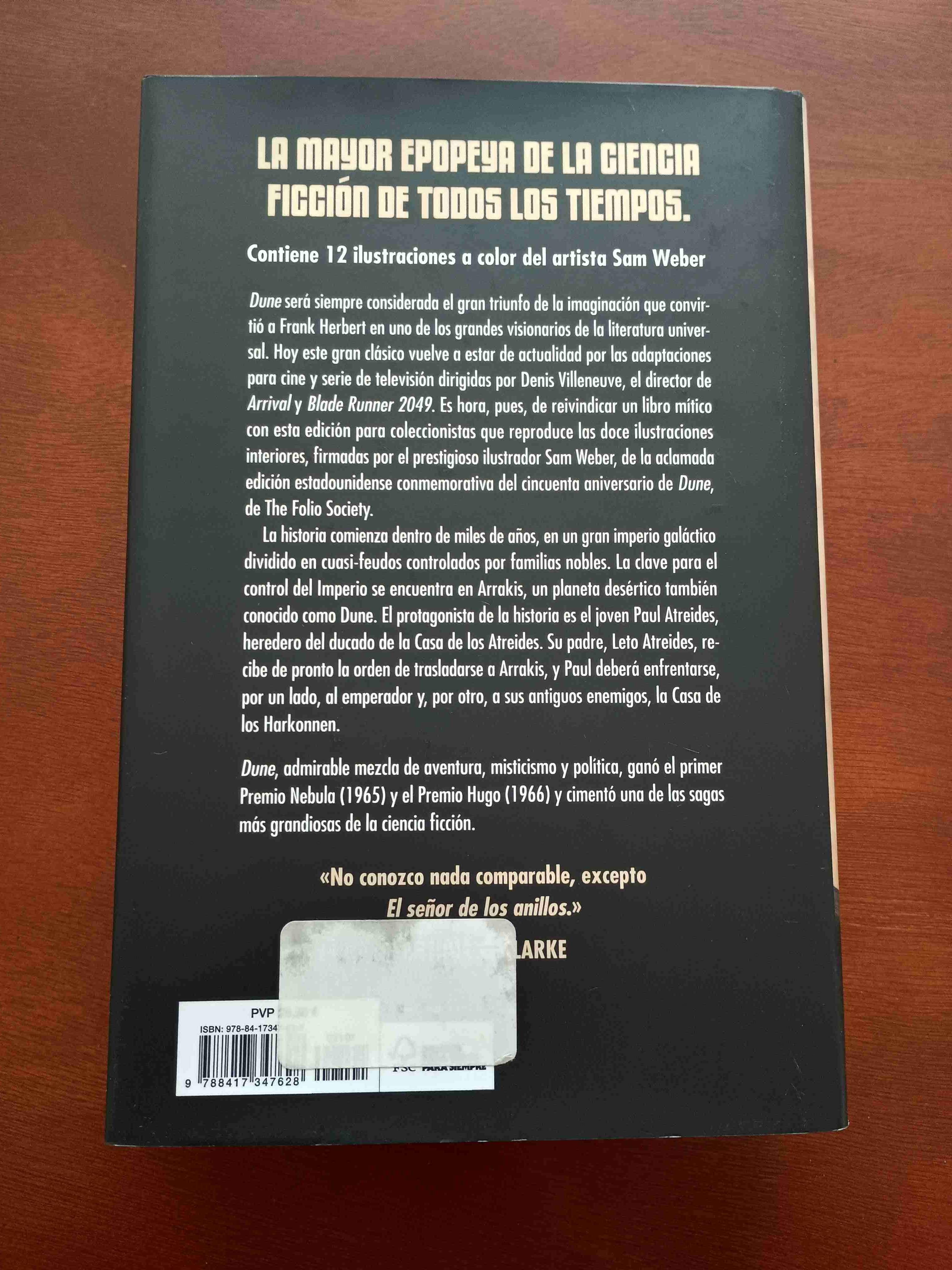 Libro Dune de Frank Herbert - miniatura 6