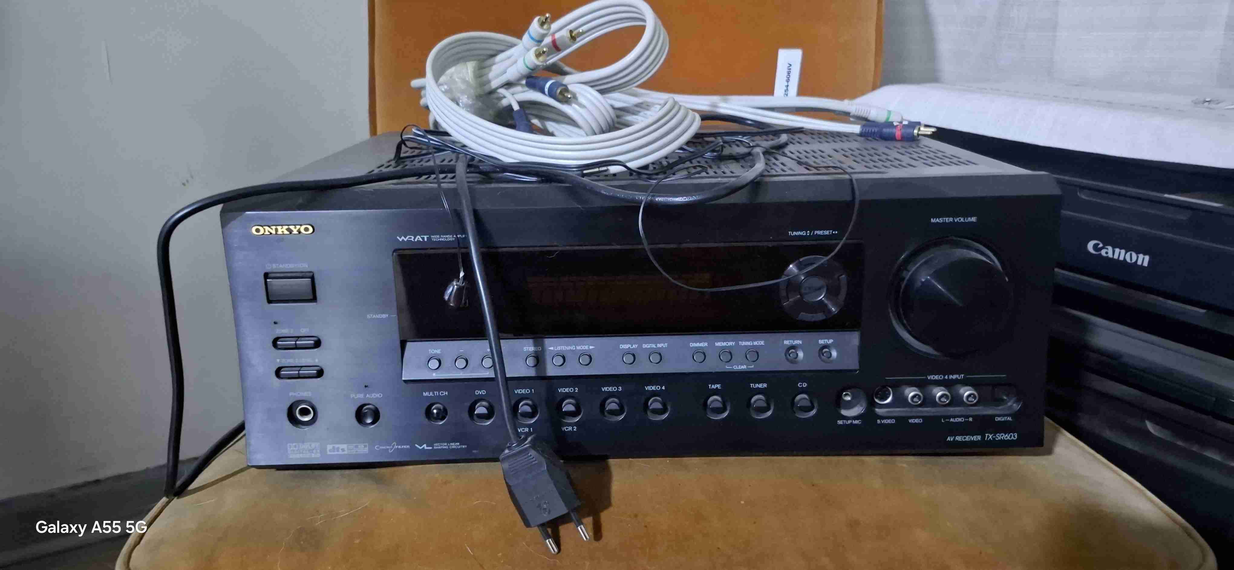 Receptor AV Onkyo TX-SR603 negro