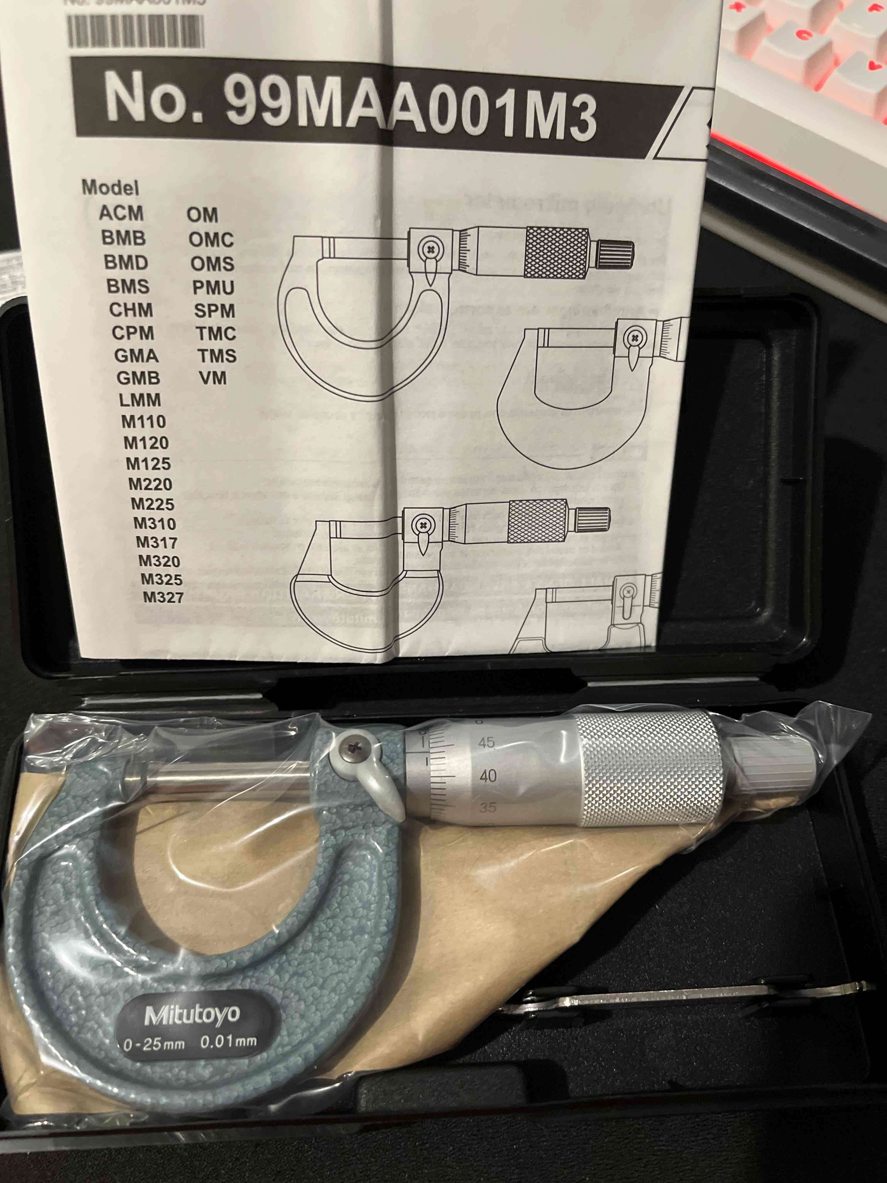 Micrómetro Mitutoyo nuevo - miniatura 3