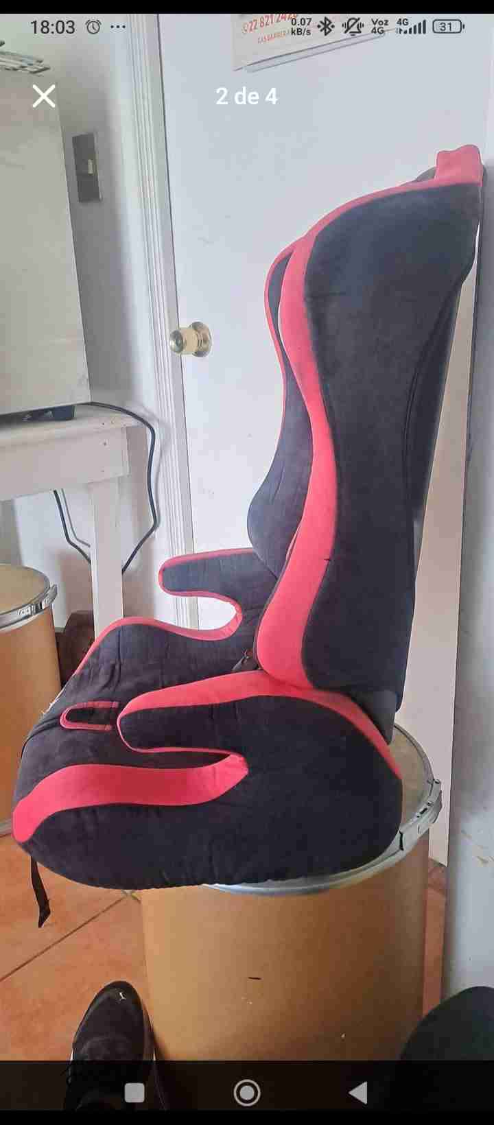 Silla de auto para niña marca baby way - miniatura 1