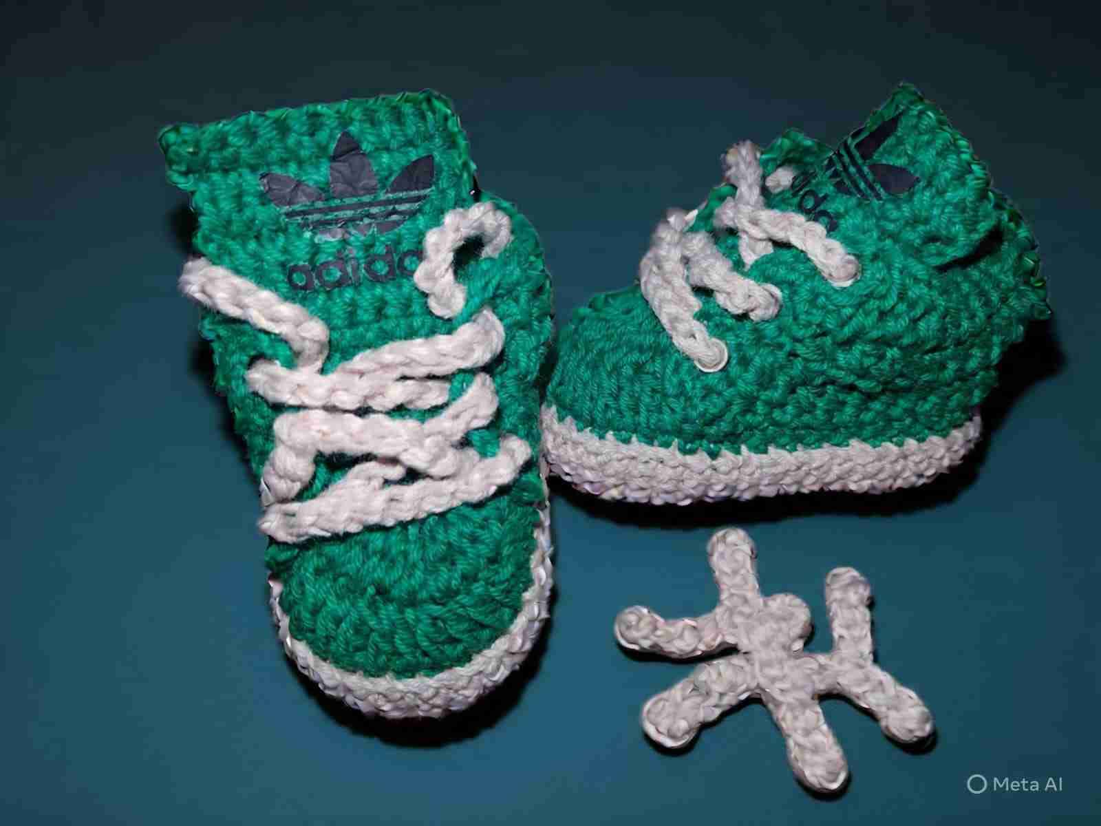 Zapatitos tejidos Adidas bebé - miniatura 2