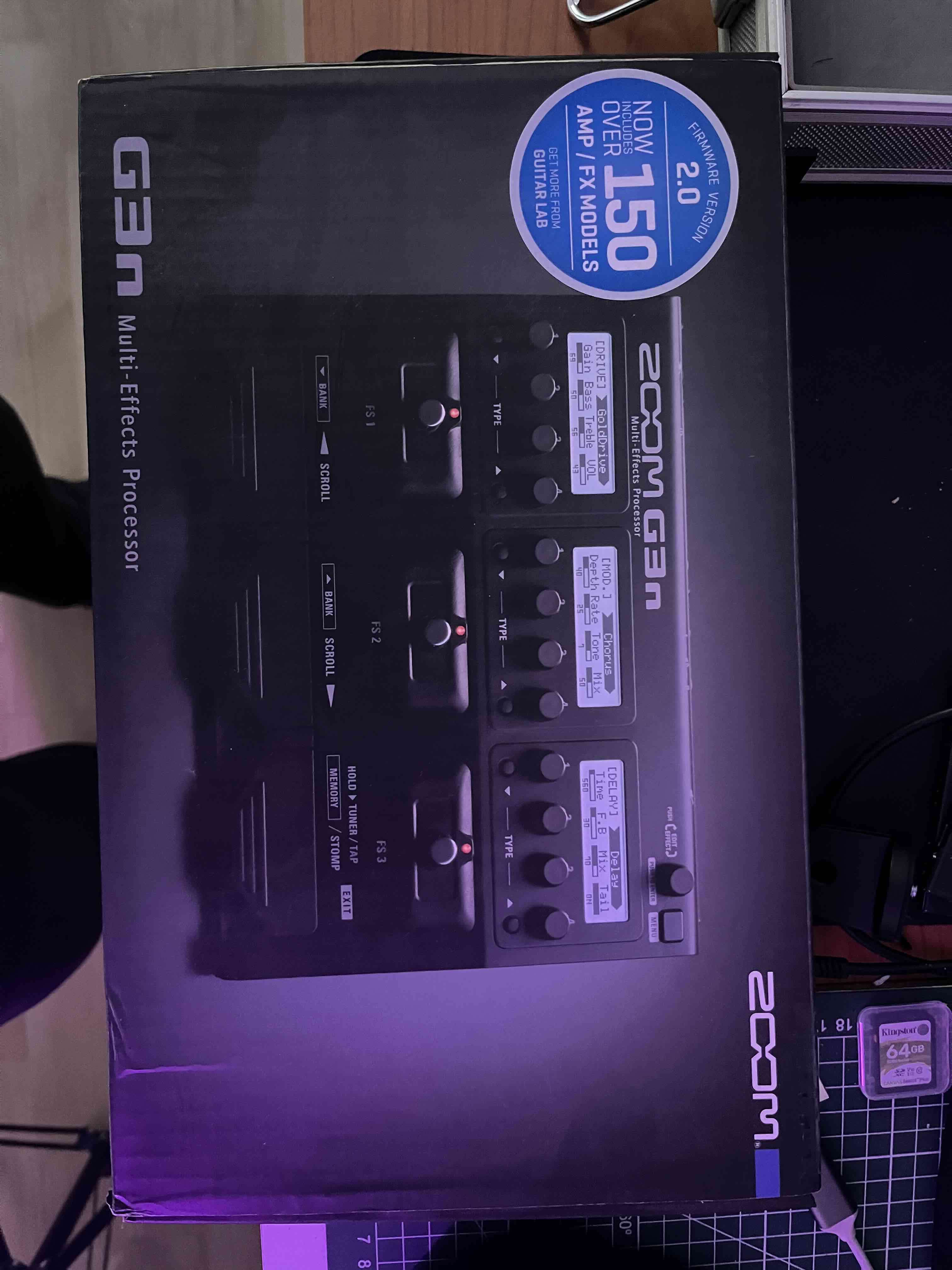 Procesador de efectos Zoom G3n - miniatura 1