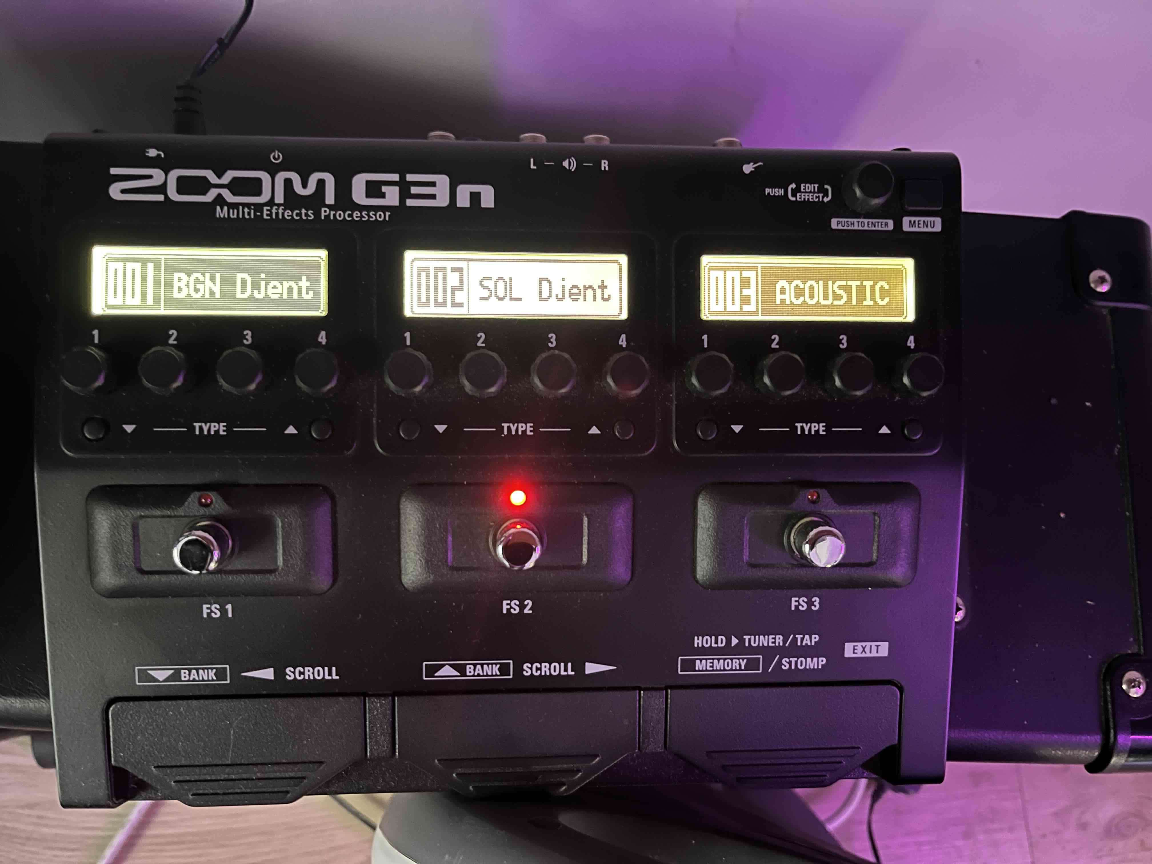 Procesador de efectos Zoom G3n - miniatura 6
