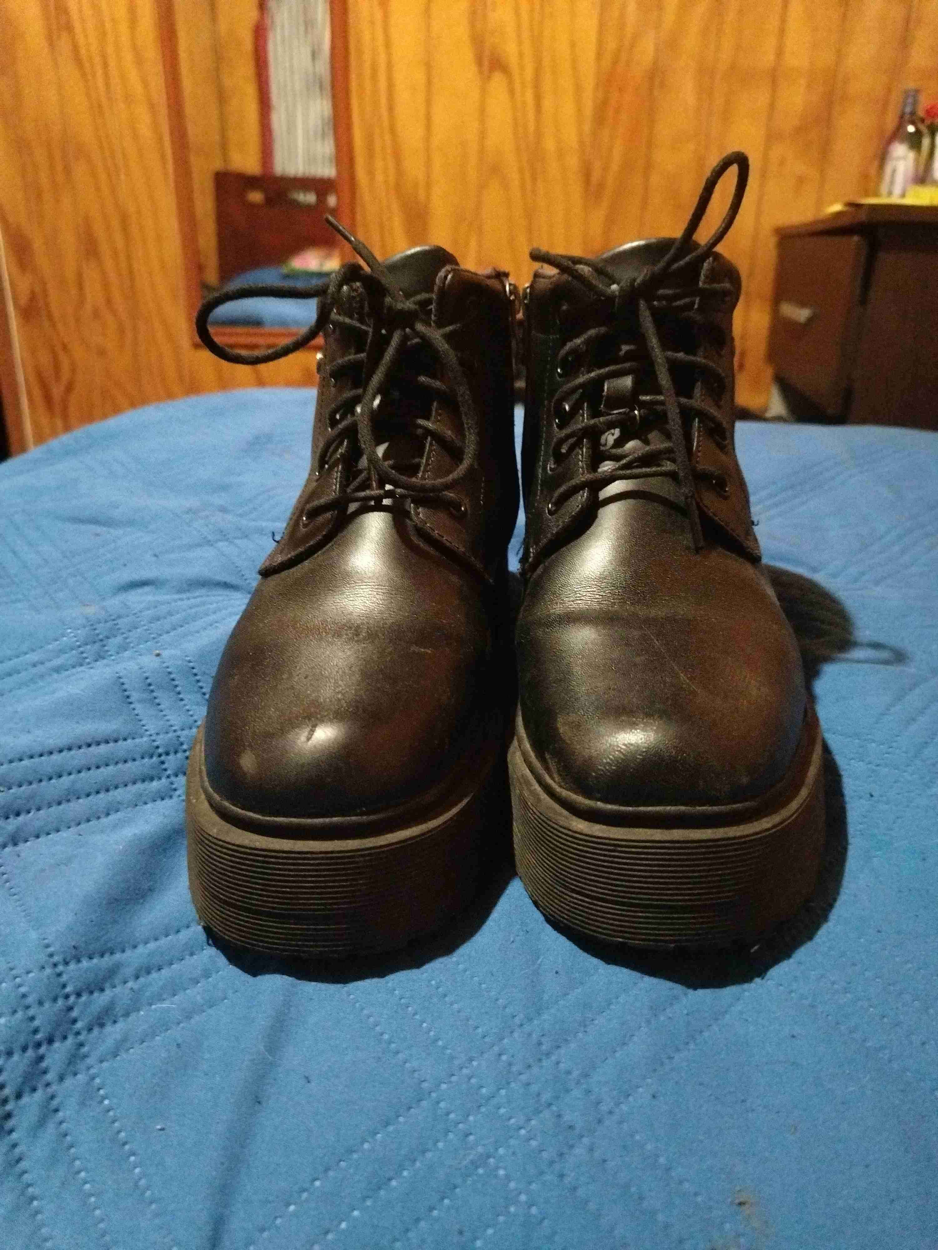 Botines (teener) negros de cuero - miniatura 4