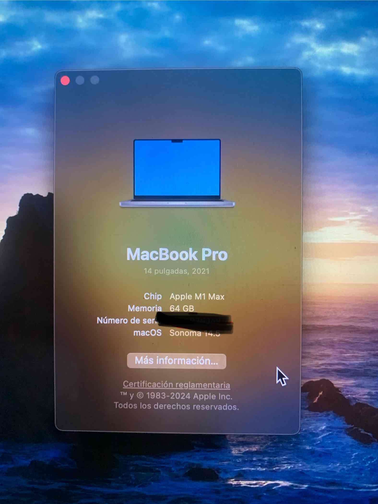 MacBook Pro 14” M1Max - miniatura 4