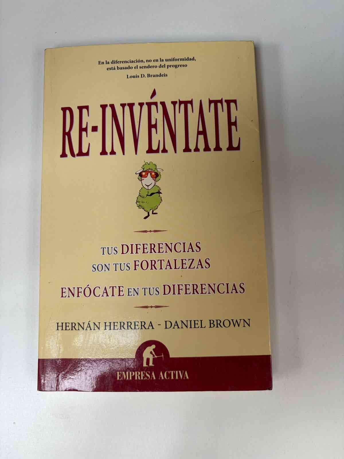 Libro Re-Invéntate Hernán Herrera