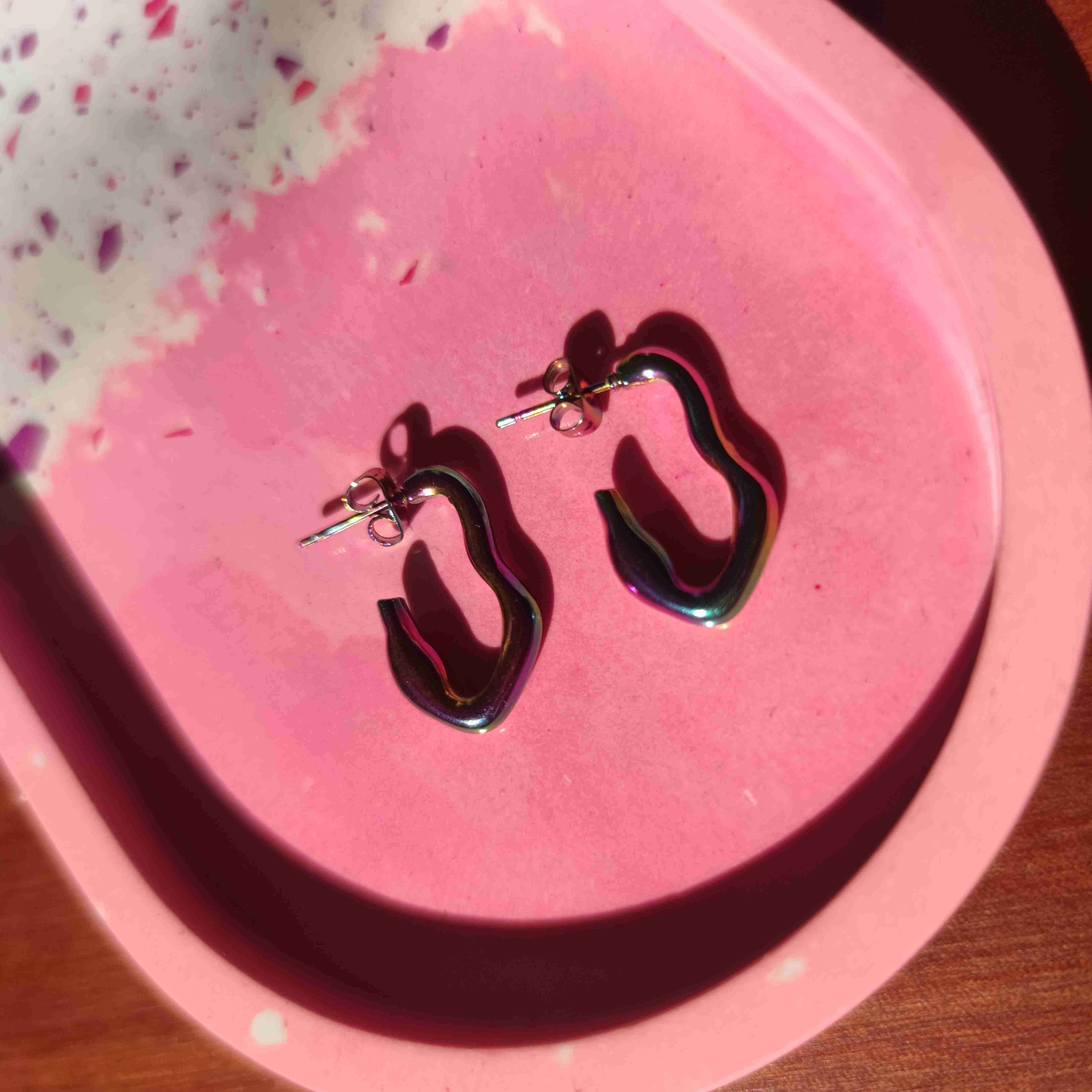 Aros iridiscentes modernos - miniatura 3