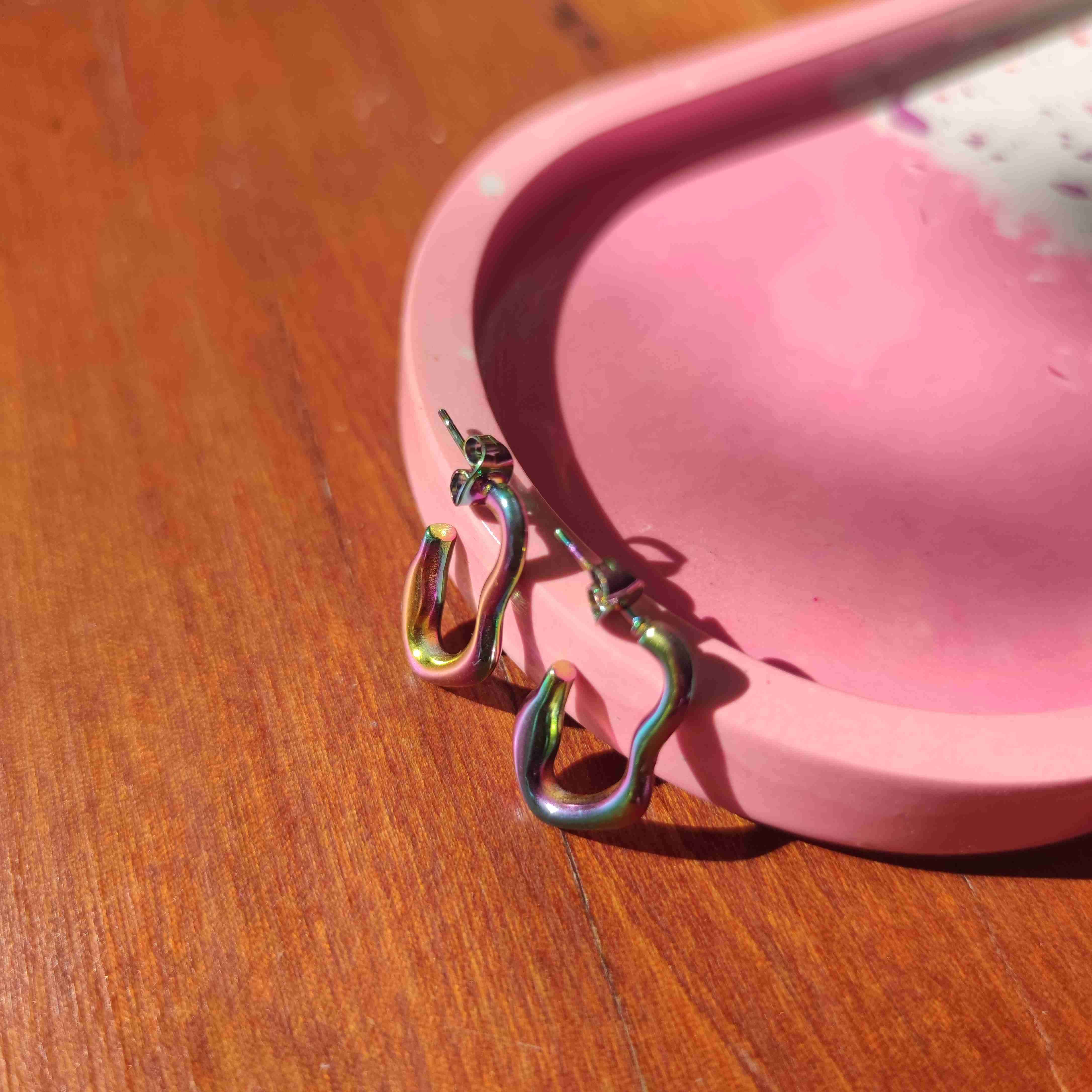 Aros iridiscentes modernos - miniatura 4