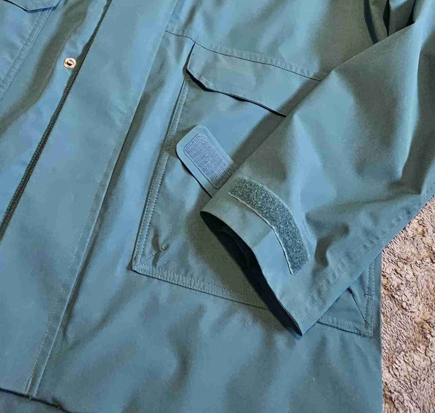 Chaqueta impermeable verde Lippi M - miniatura 3