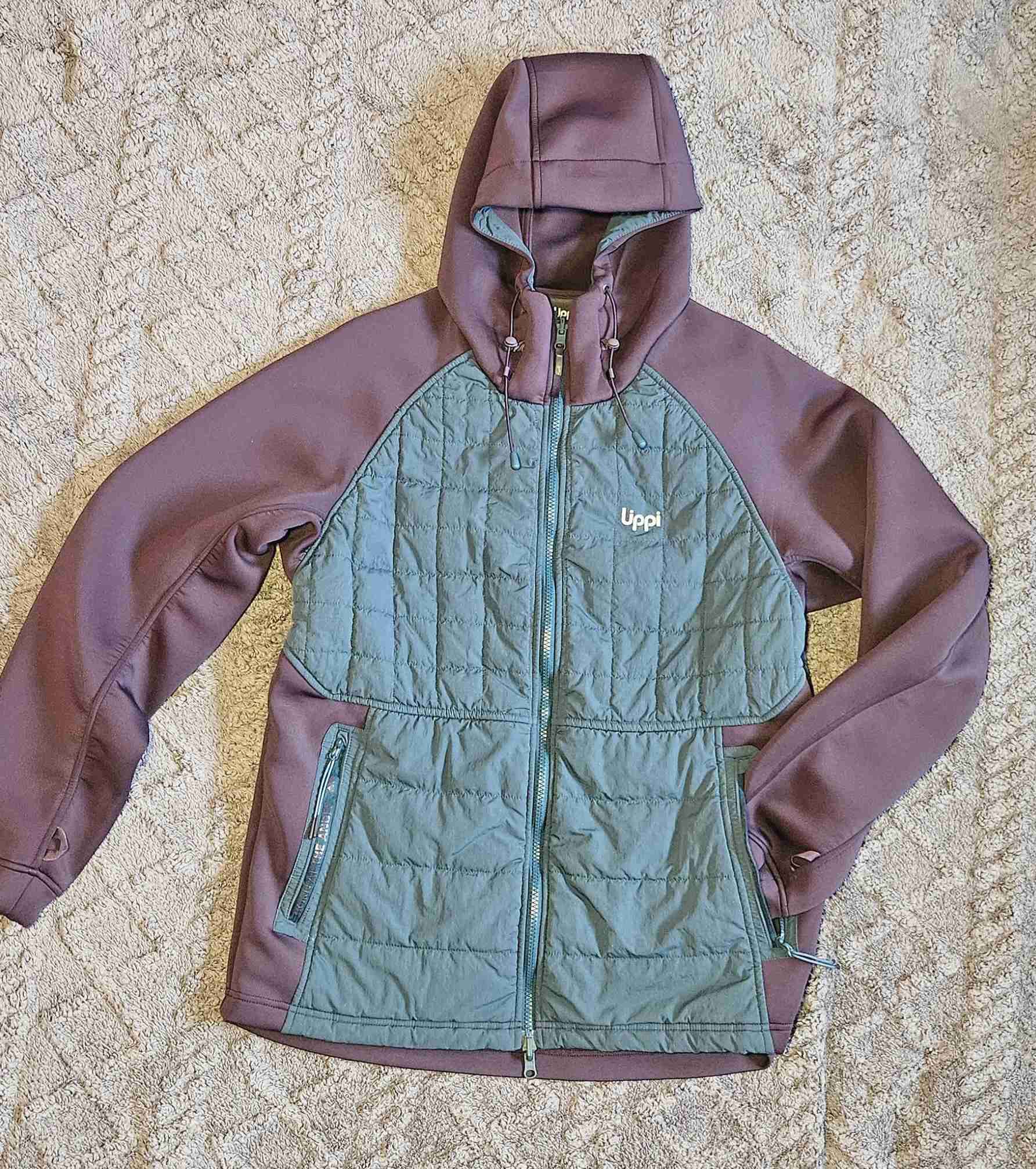 Chaqueta impermeable verde Lippi M - miniatura 5