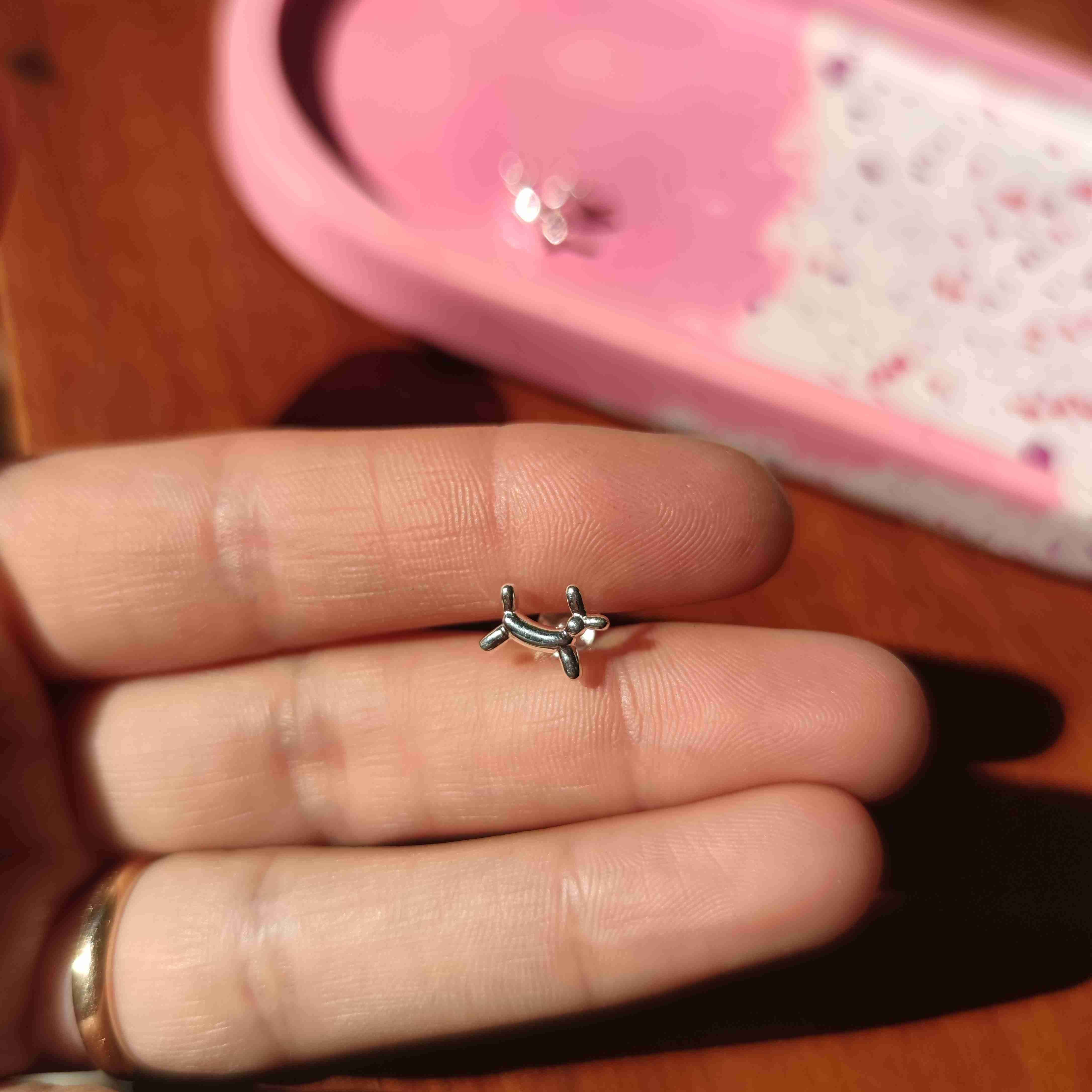 Aros de acero perrito - miniatura 3