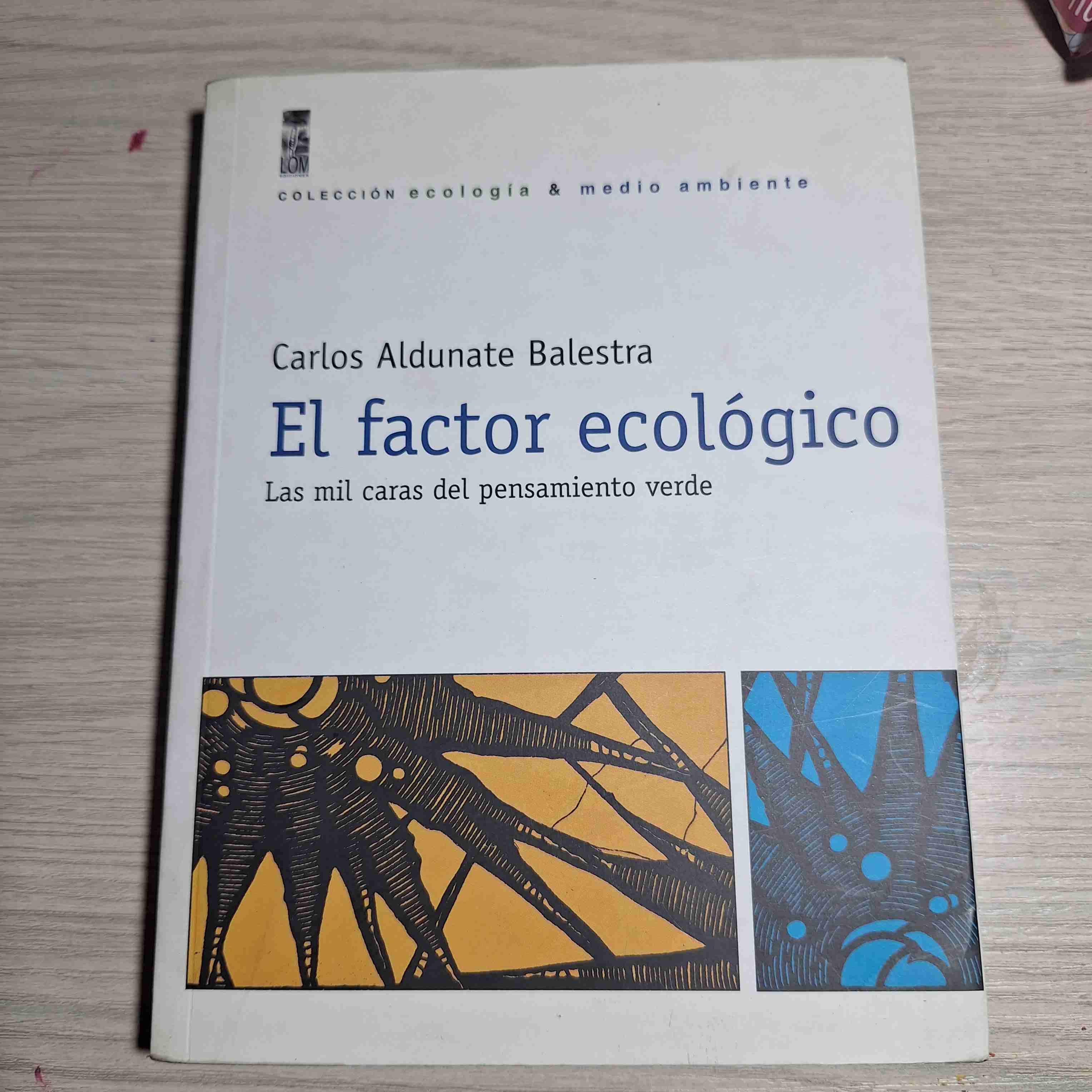 Libro El factor ecológico - miniatura 1