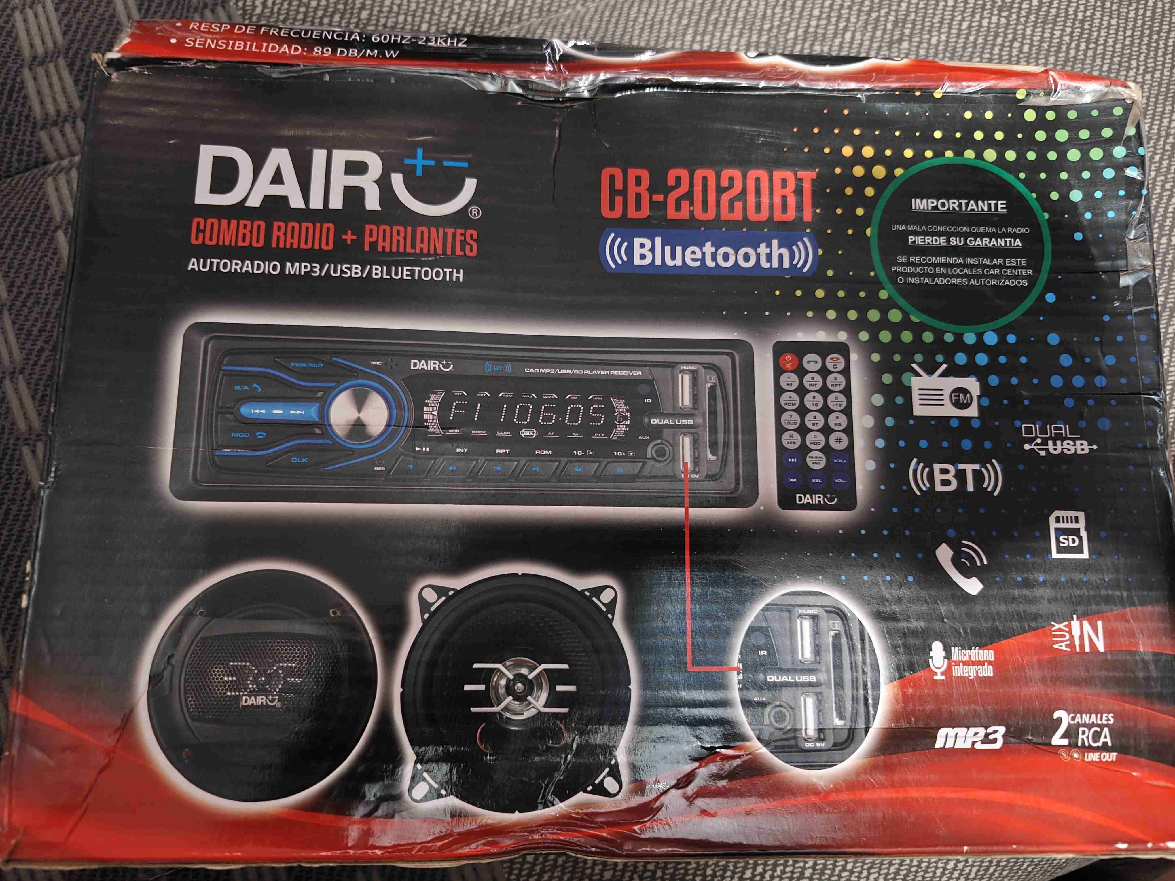 parlantes para radioDAIR CB-2020BT - miniatura 1