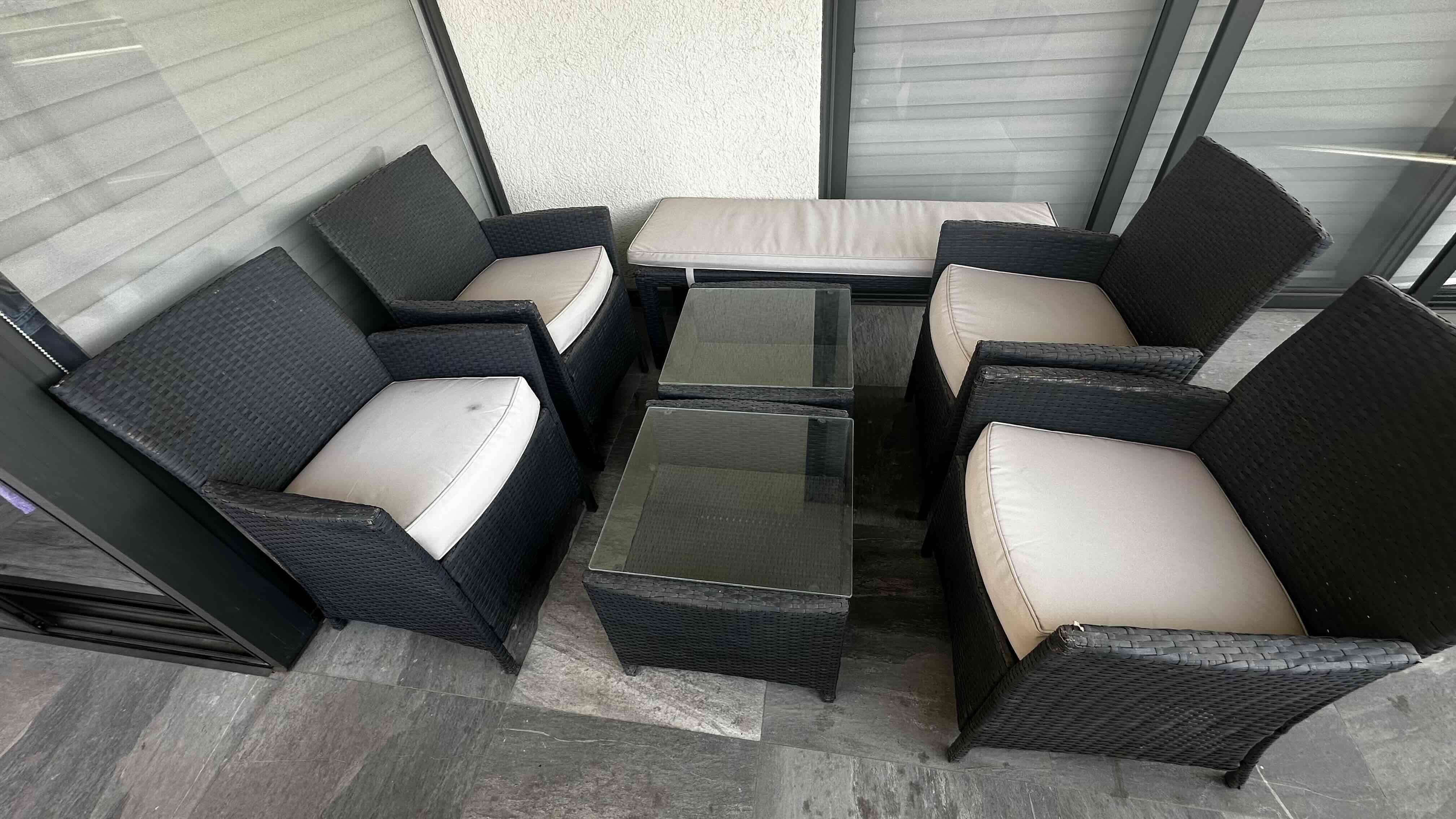 Set de muebles de terraza - miniatura 1