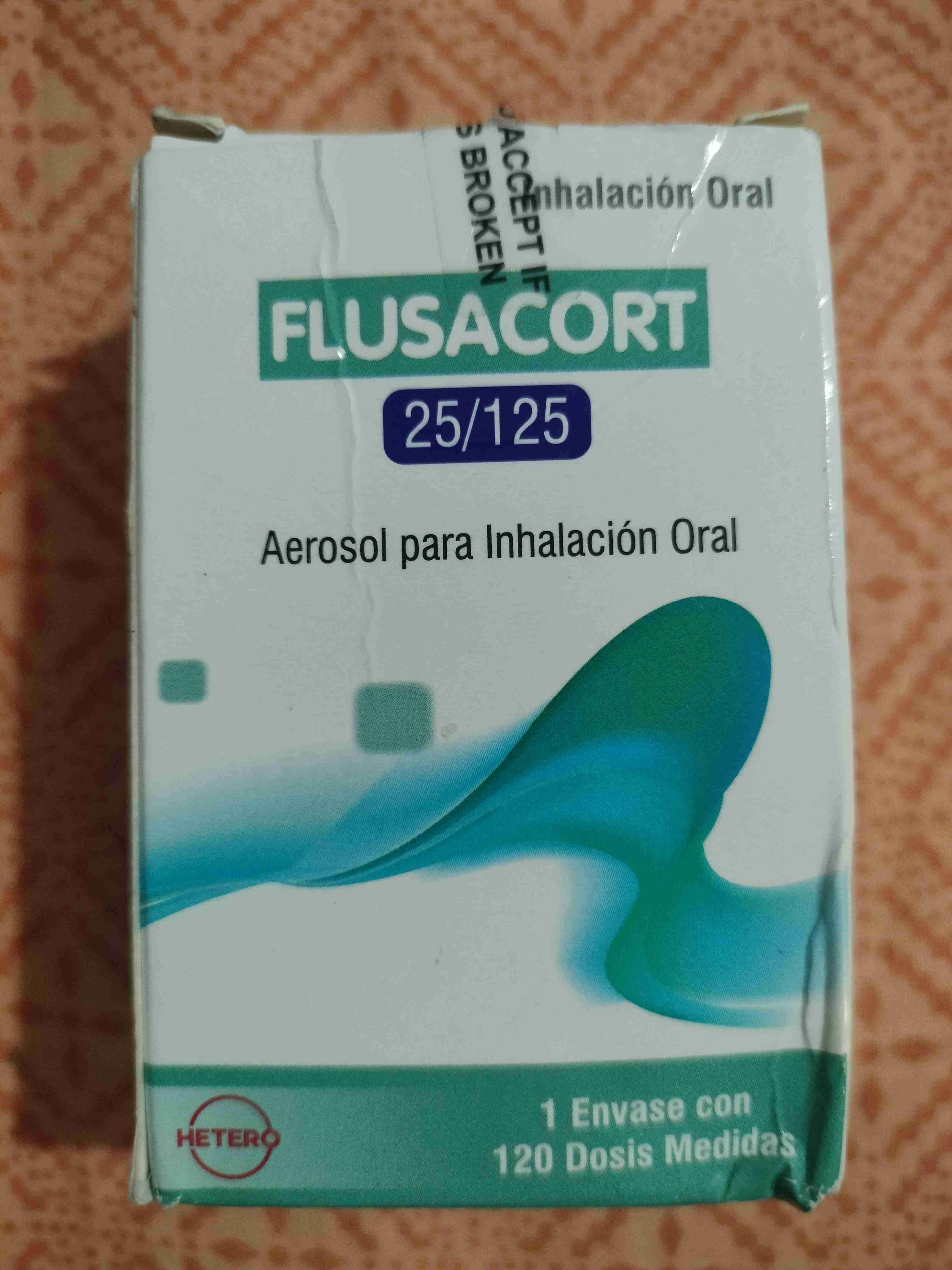 Aerosol inhalación oral Flusacort