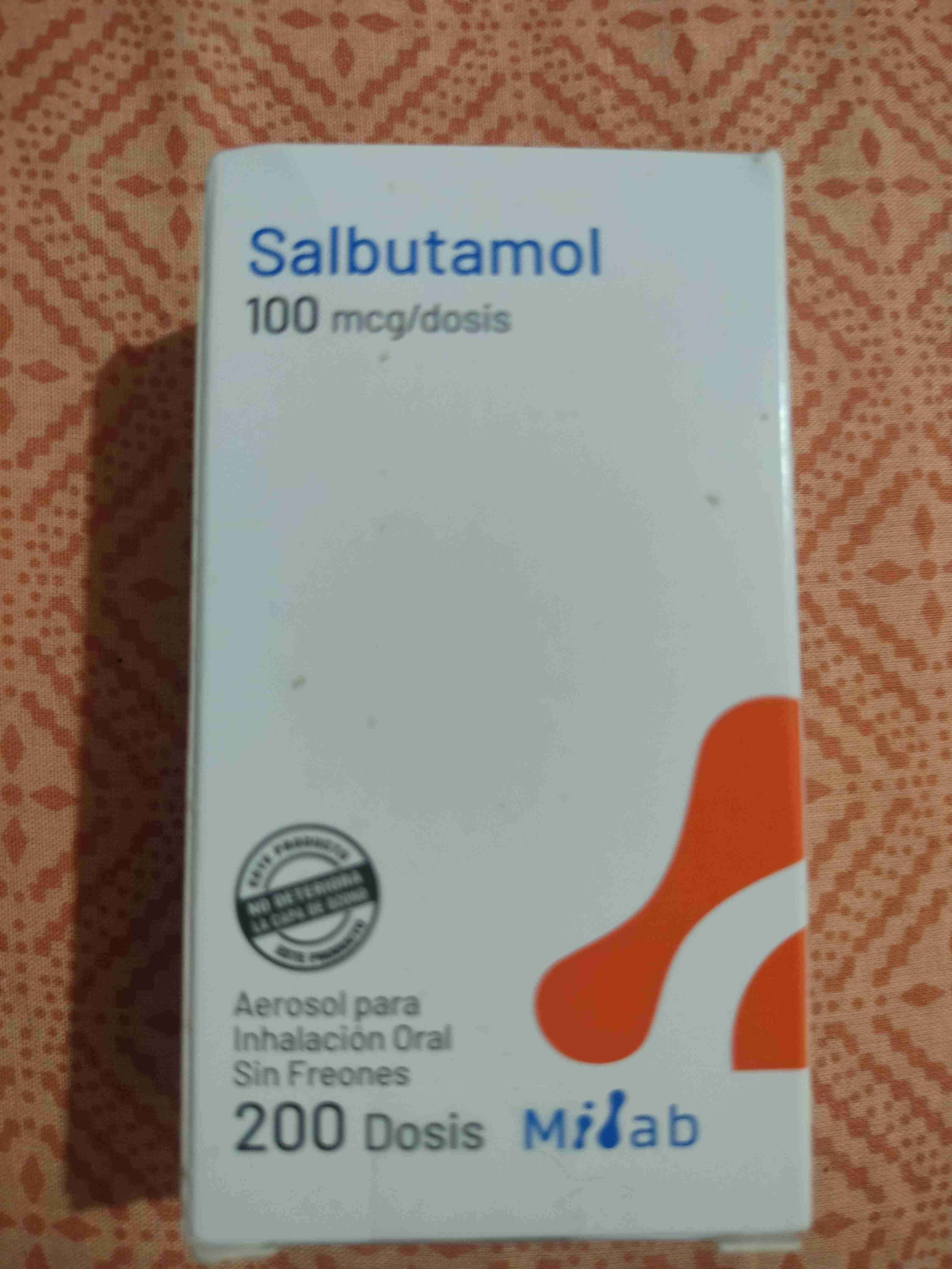 Salbutamol aerosol 200 dosis