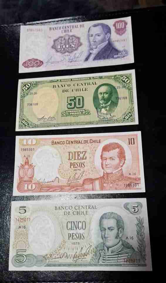 Billetes antiguos de Chile - miniatura 1