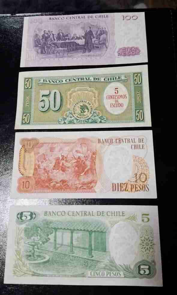 Billetes antiguos de Chile - miniatura 2
