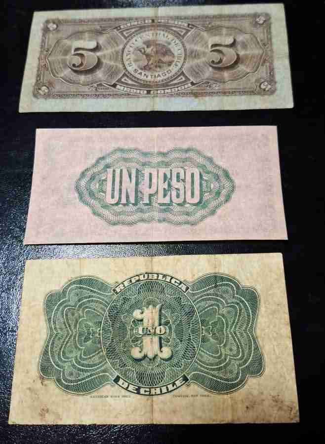Billetes antiguos de Chile - miniatura 2