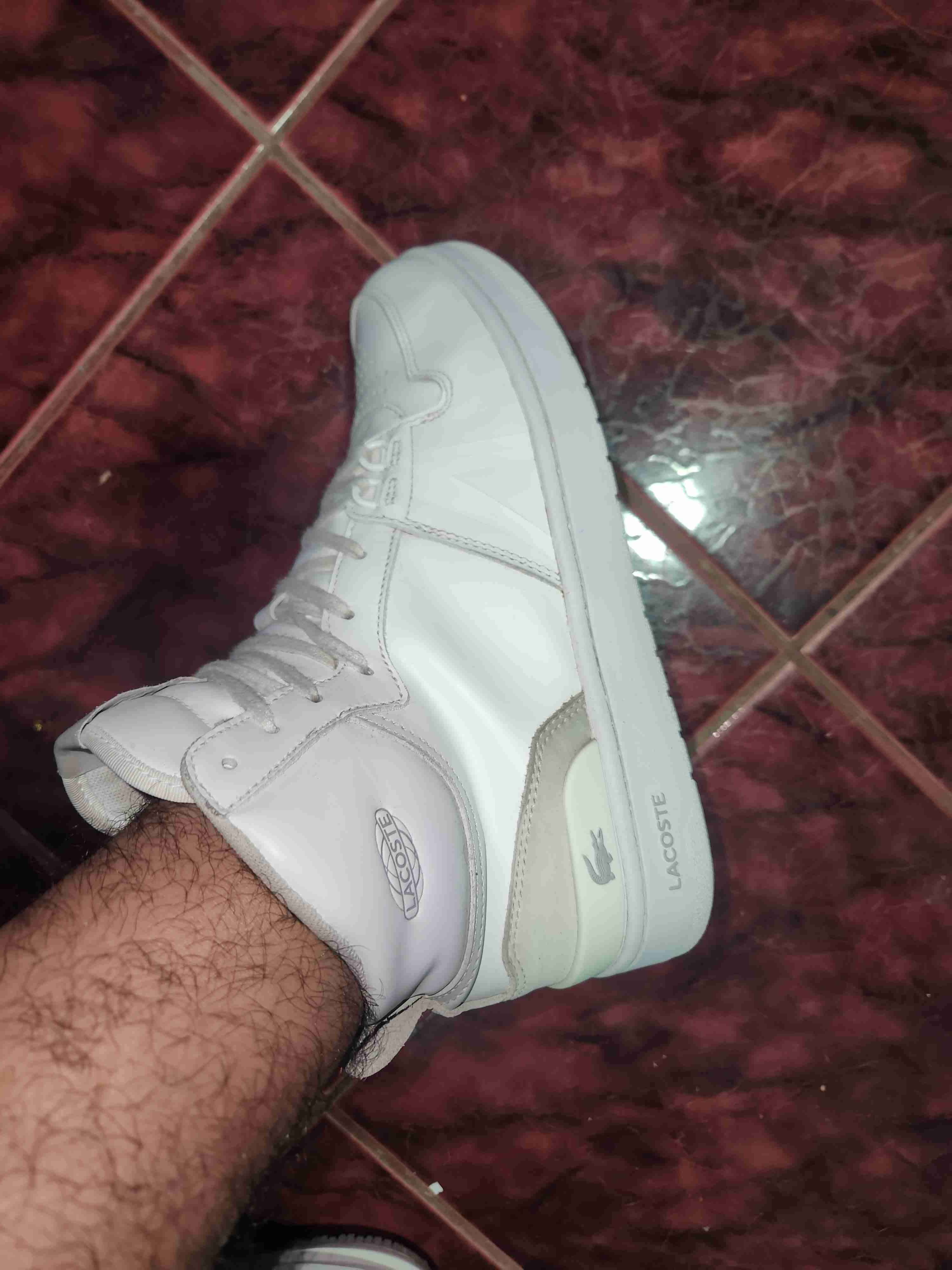 Zapatillas blancas Lacoste altas - miniatura 2