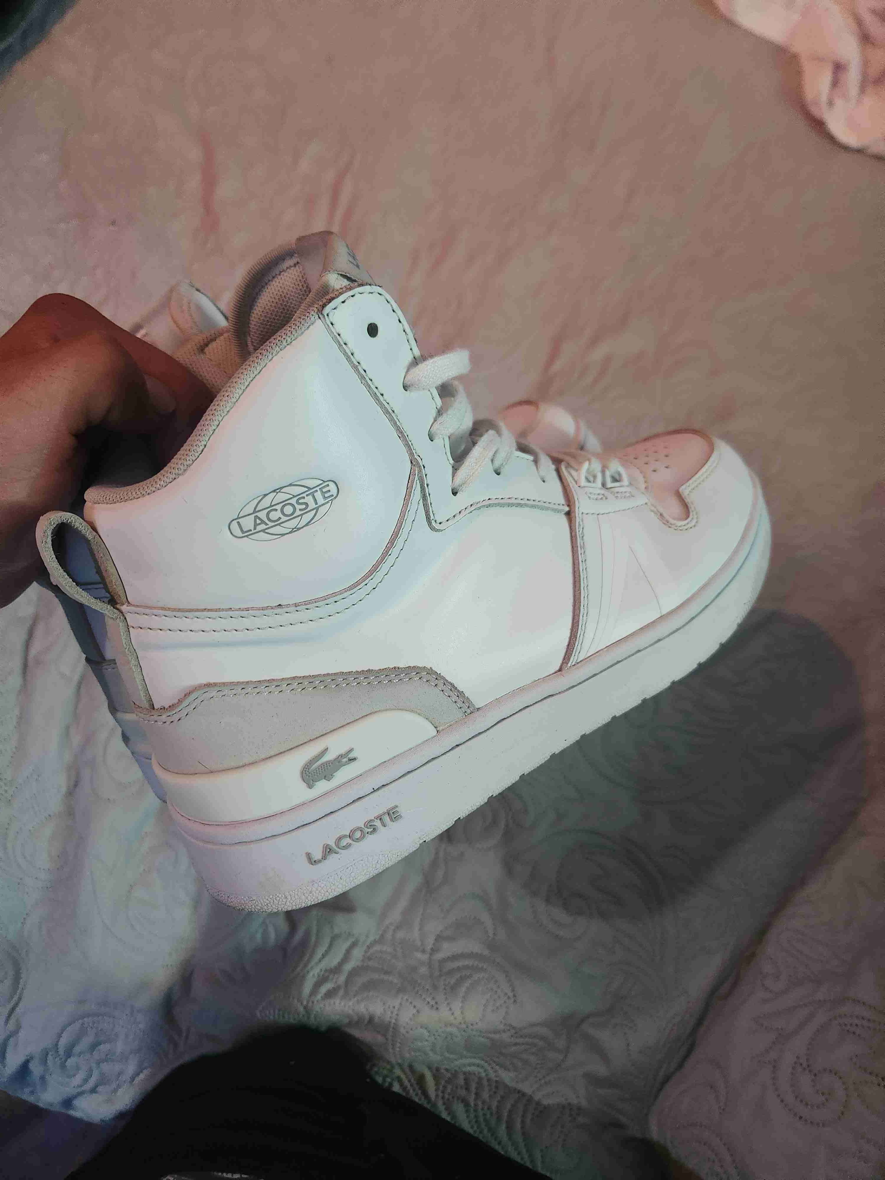 Zapatillas blancas Lacoste altas - miniatura 3