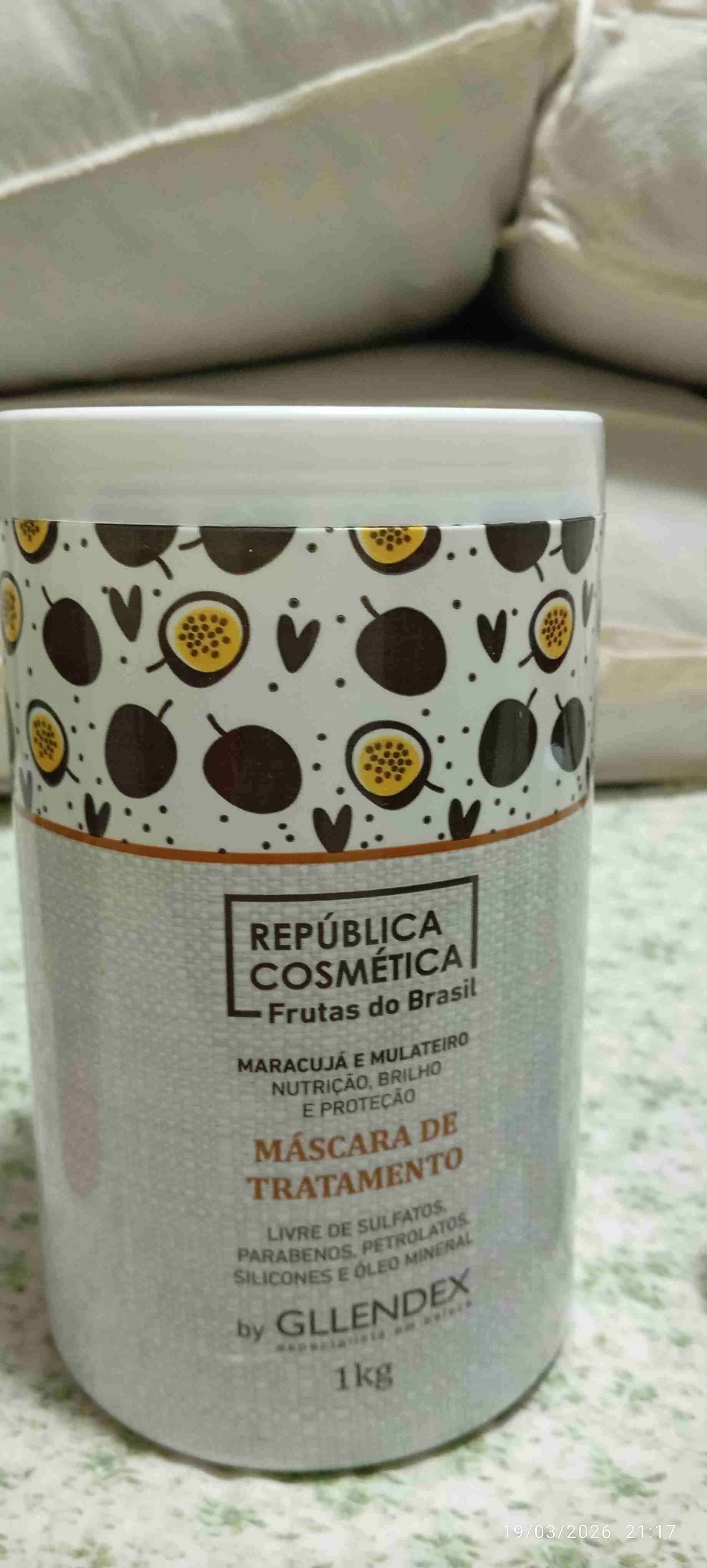 Máscara de tratamiento capilar