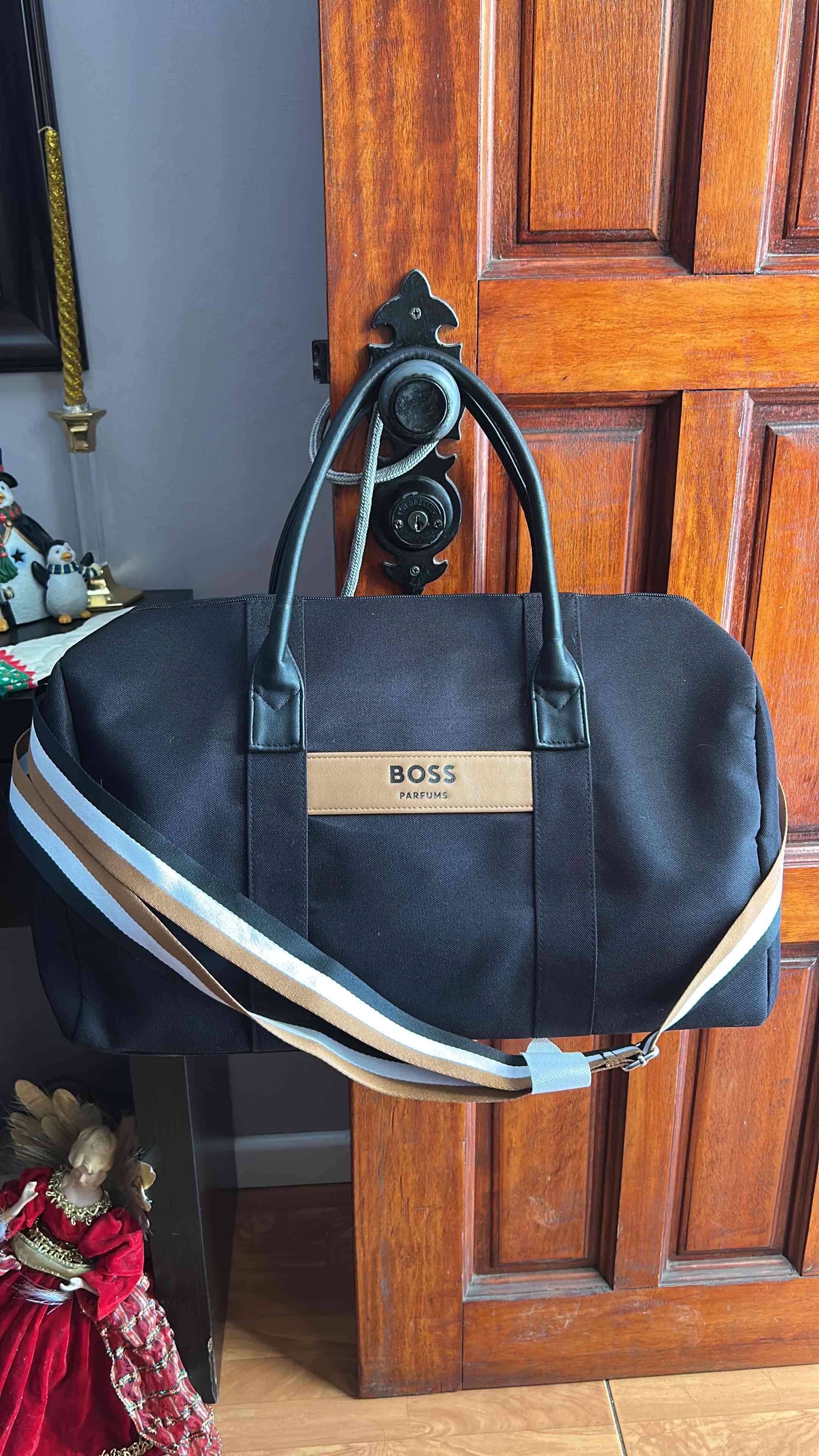 Bolso de viaje BOSS negro