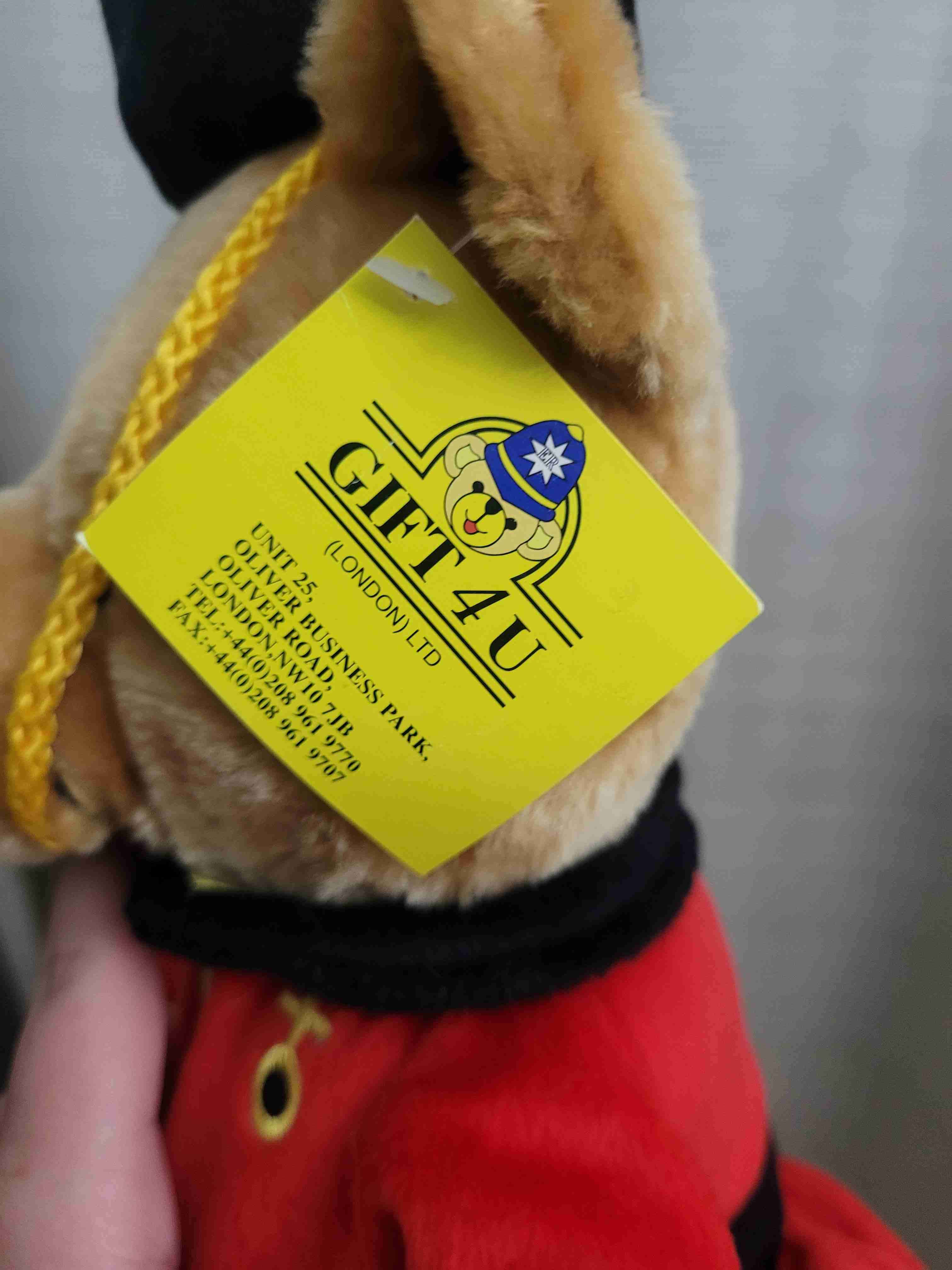 Osito de peluche guardia británico - miniatura 3