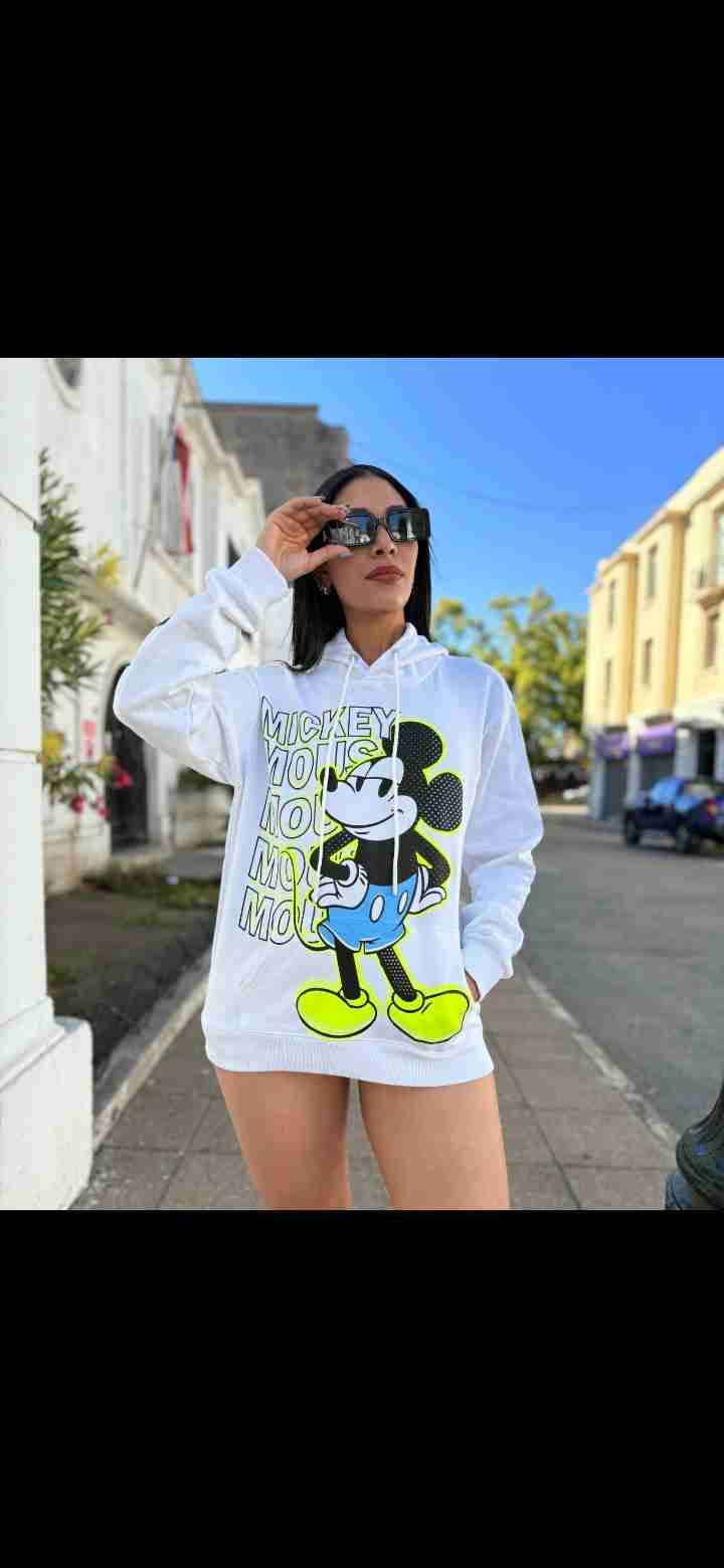 Polerón negro Minnie Mouse - miniatura 6