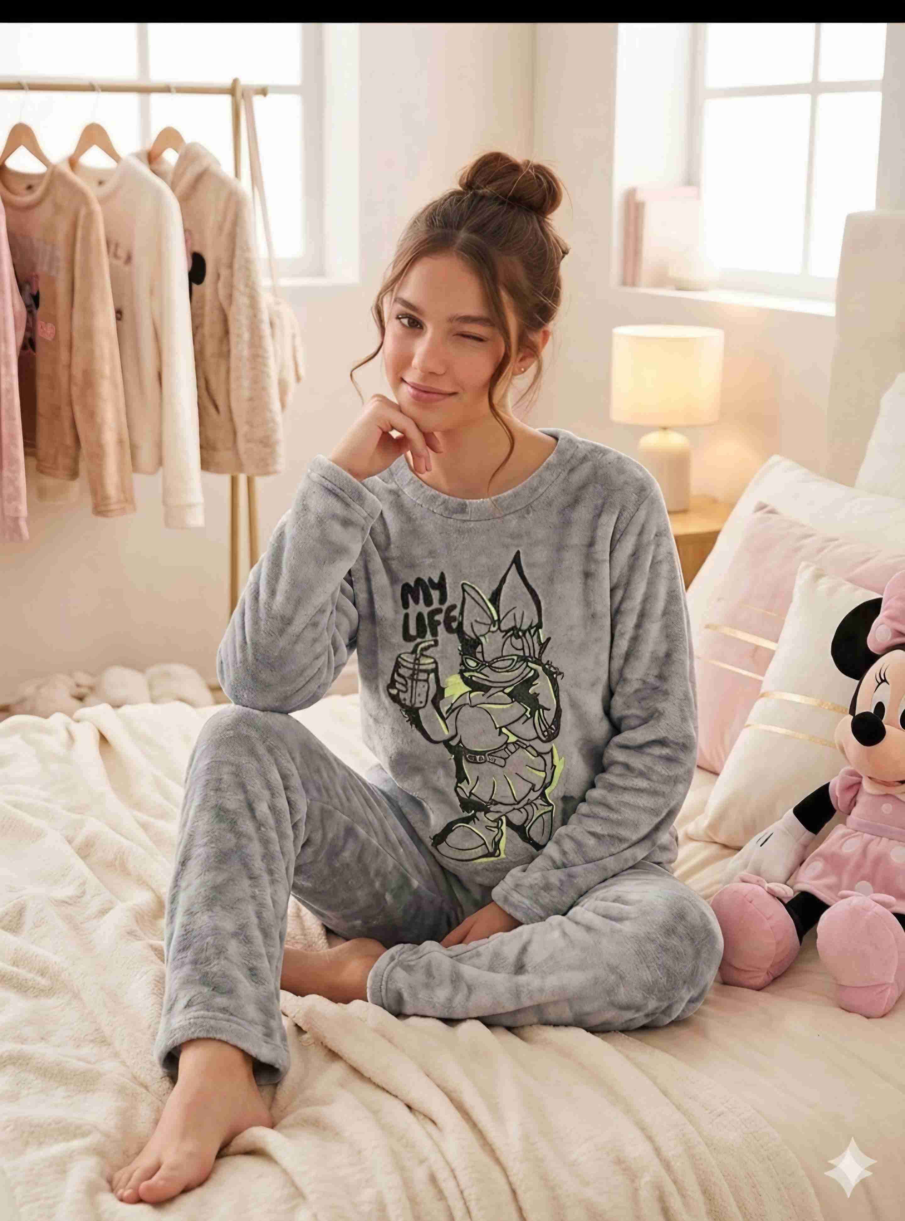 Pijama Minnie Mouse polar - miniatura 4