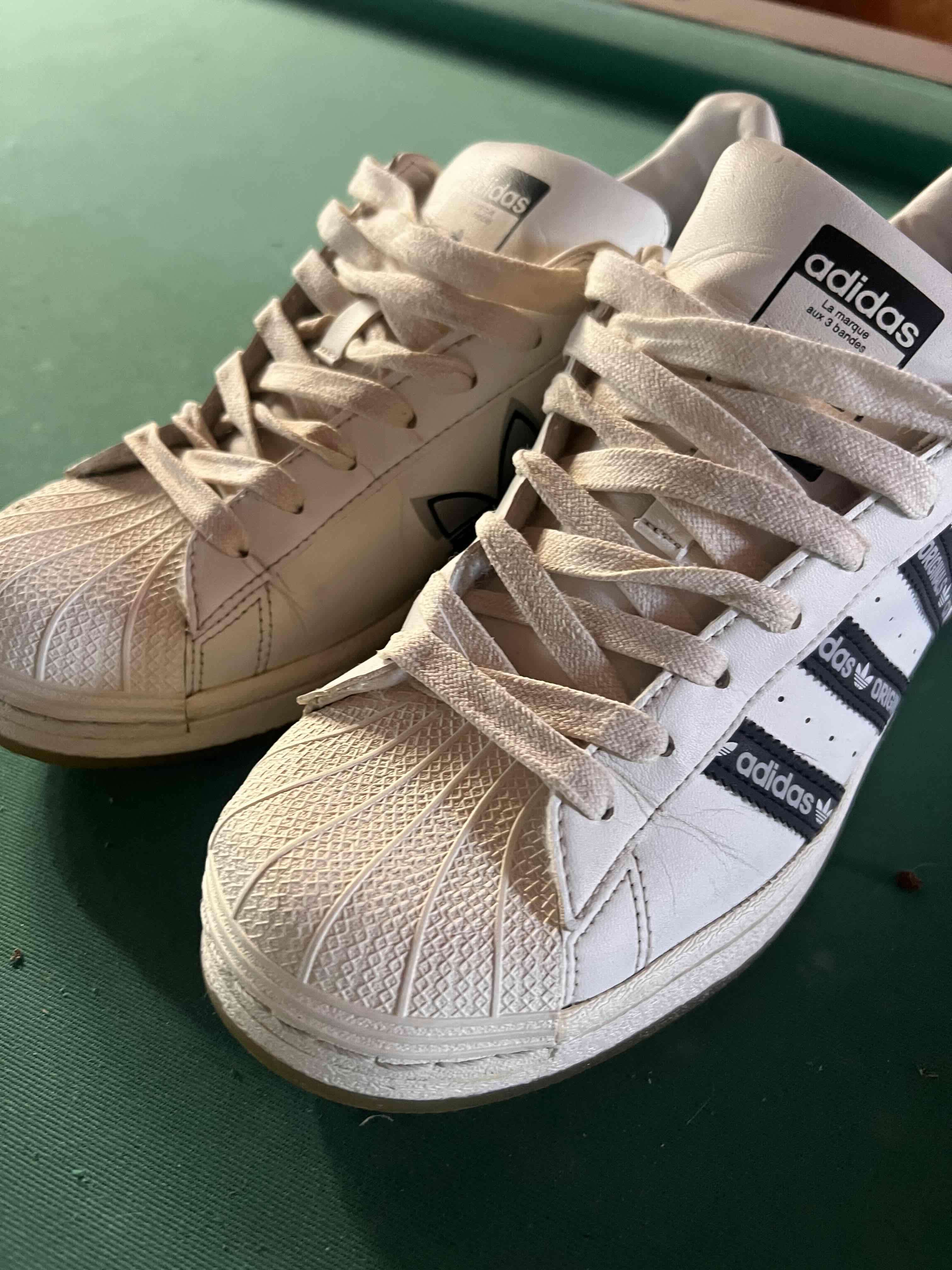 Zapatillas Adidas blancas - miniatura 1