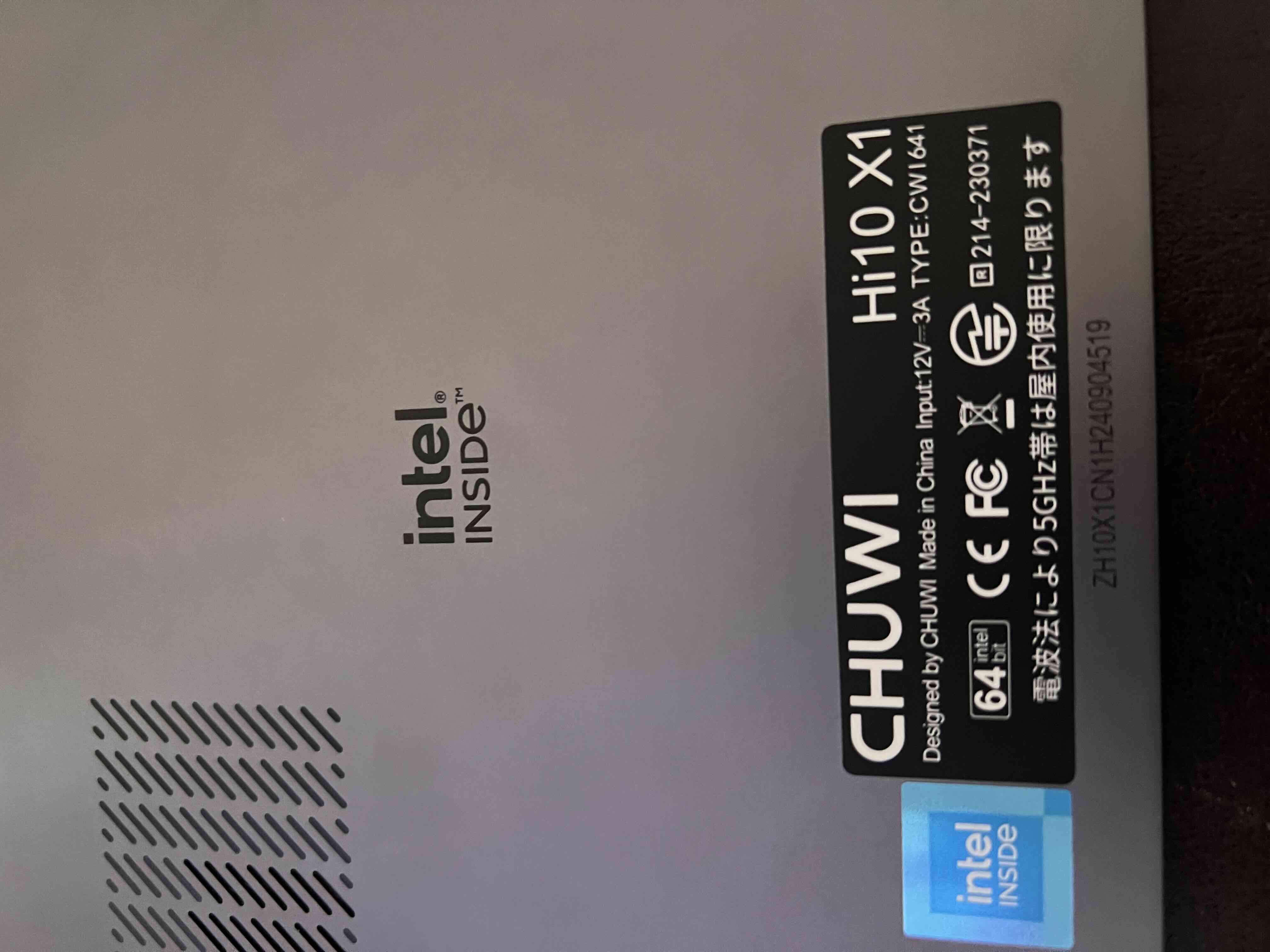 Tablet CHUWI Hi10 X1 Intel - miniatura 3