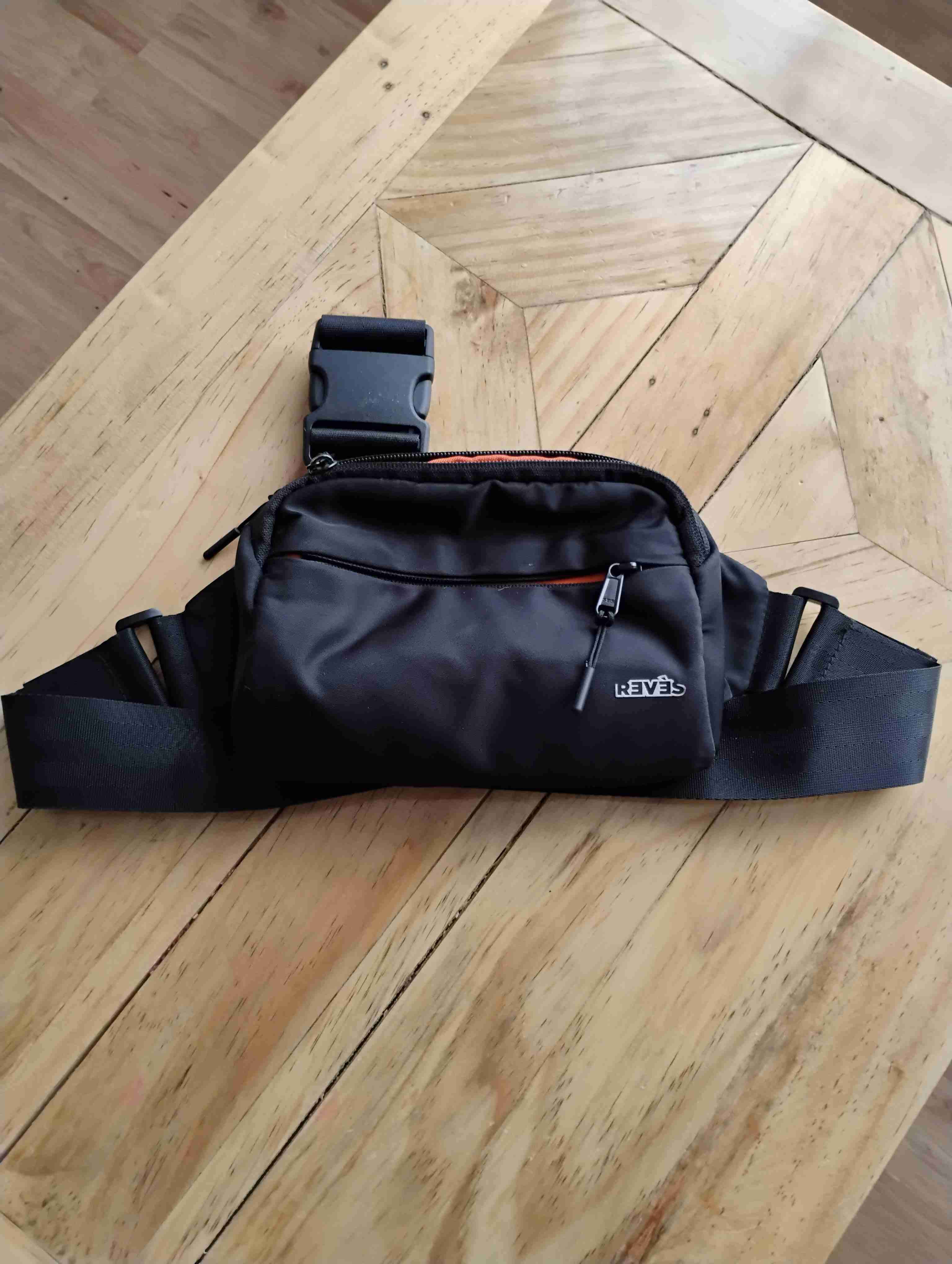 Riñonera negra Reves - miniatura 3