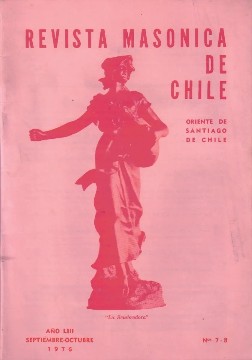 Revista Masónica De Chile / Septiembre Octubre '76 - miniatura 1