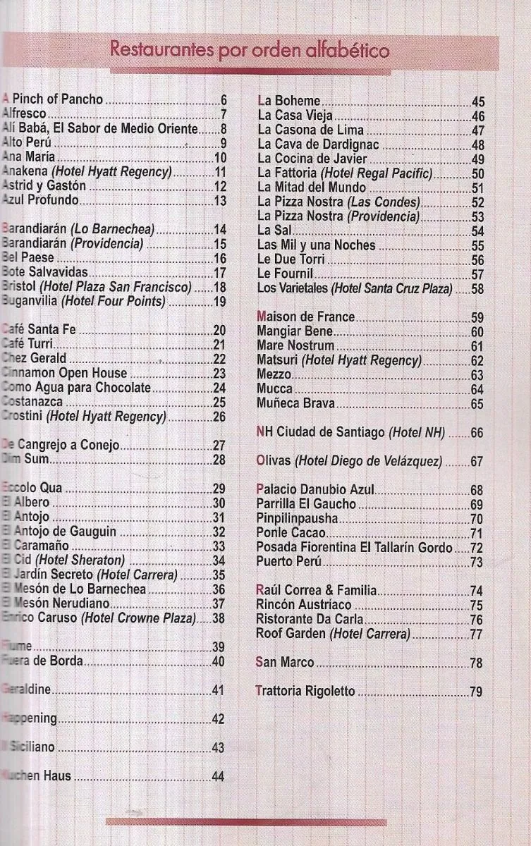 Gourmand Guía Restaurantes Vinos Chile 2003 - 2004 - miniatura 2