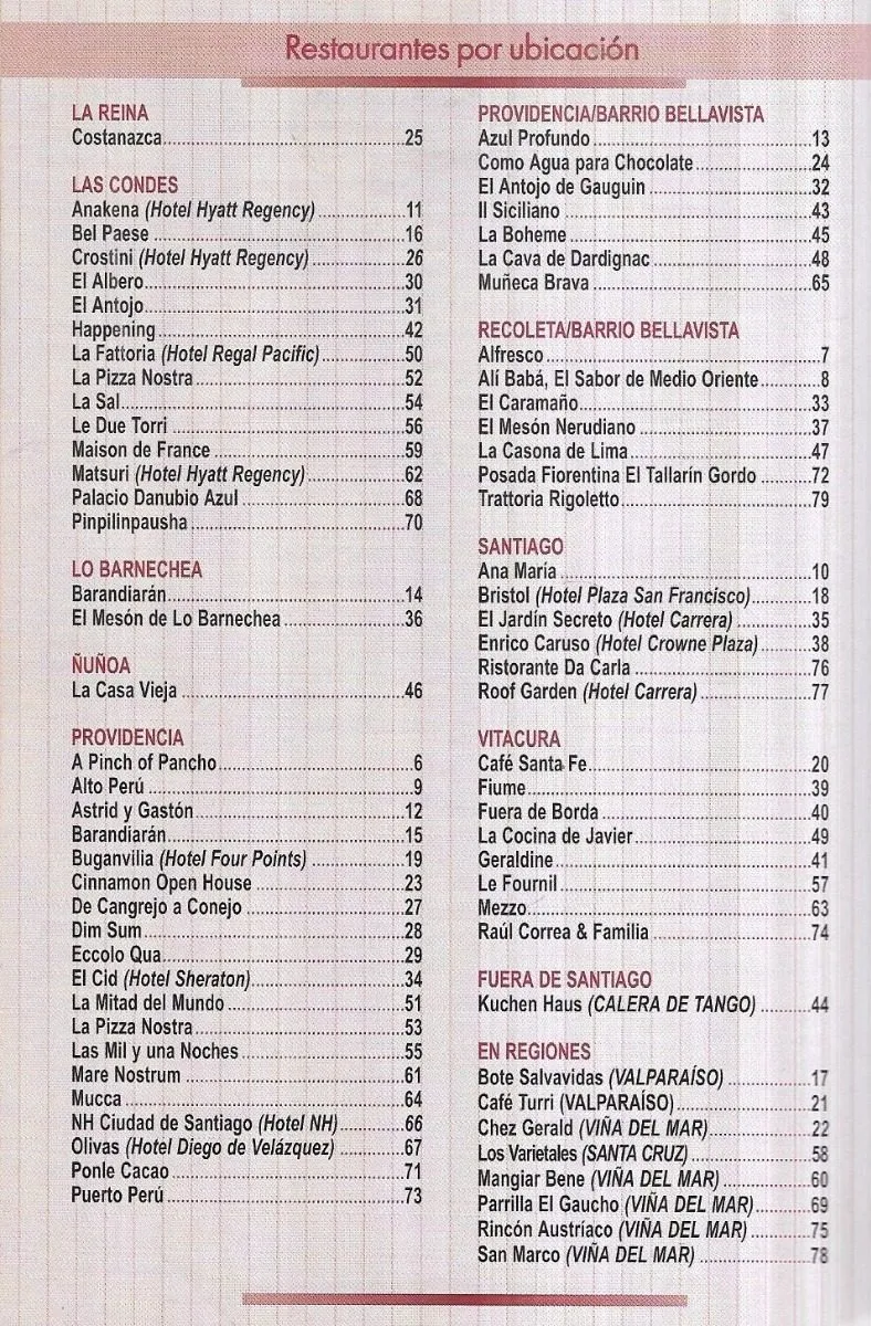 Gourmand Guía Restaurantes Vinos Chile 2003 - 2004 - miniatura 3