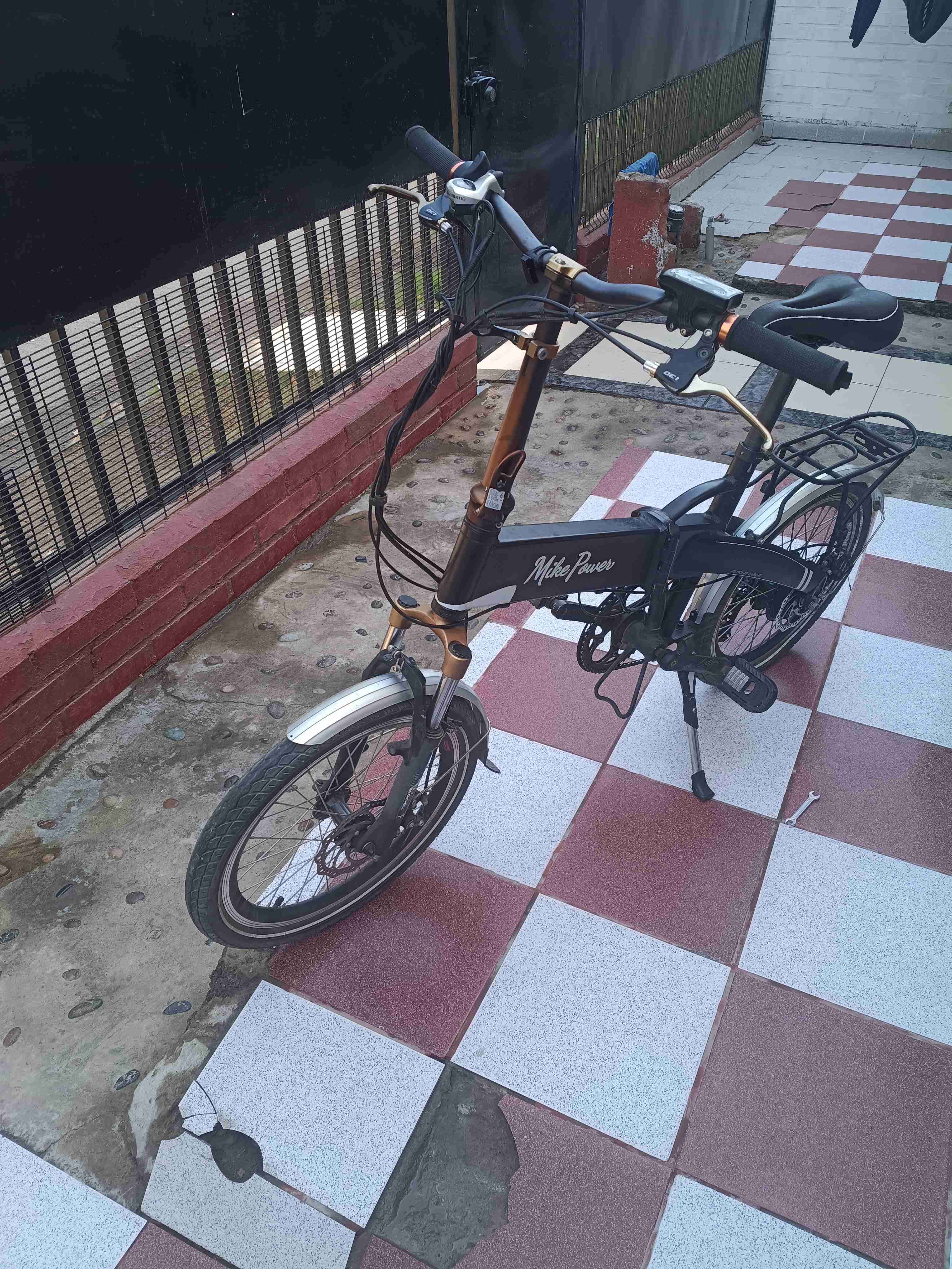 Bicicleta Eléctrica Plegable Mike Power Aro 20 - ¡ - miniatura 2