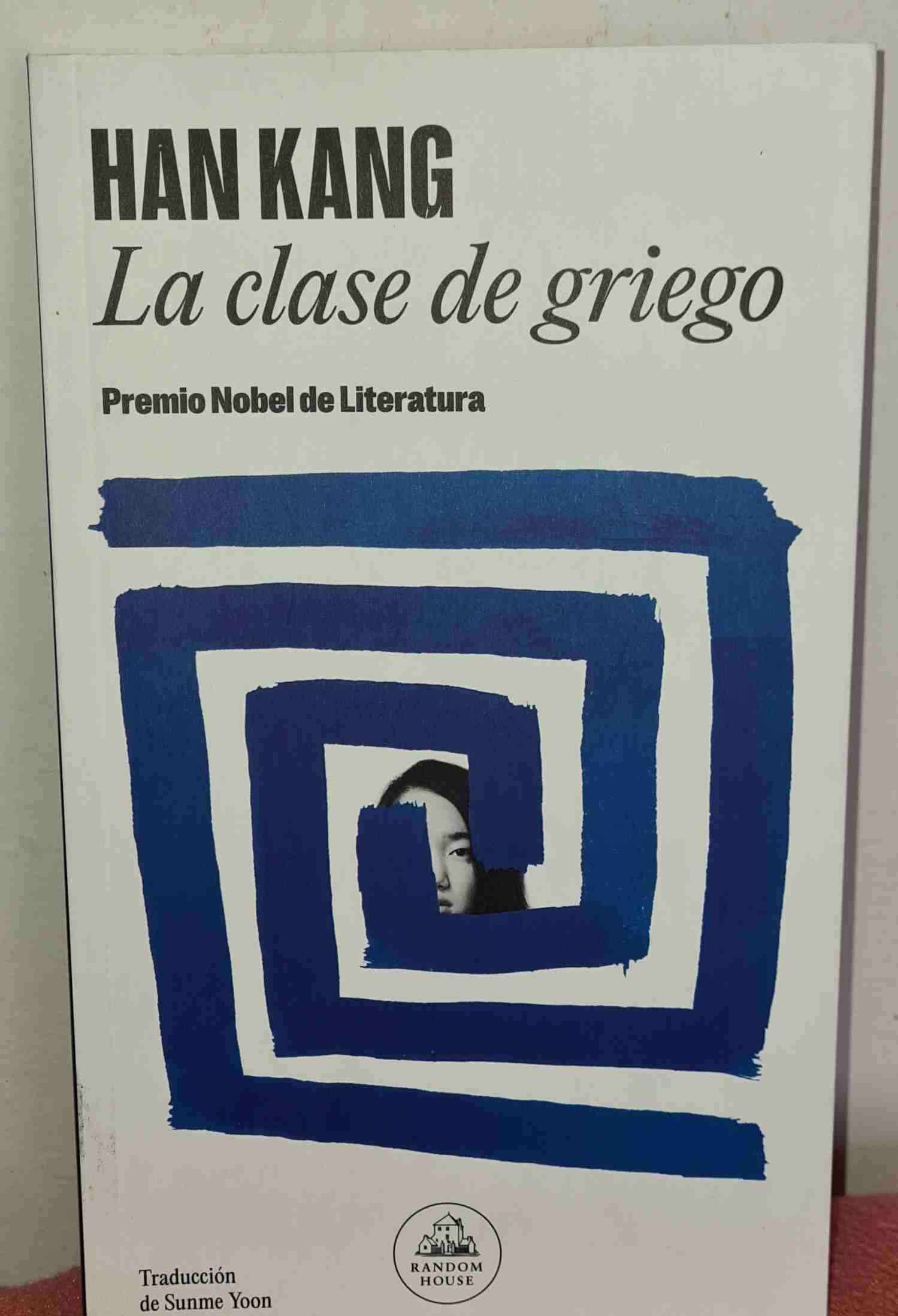 Libro 'La clase de griego' de Han Kang